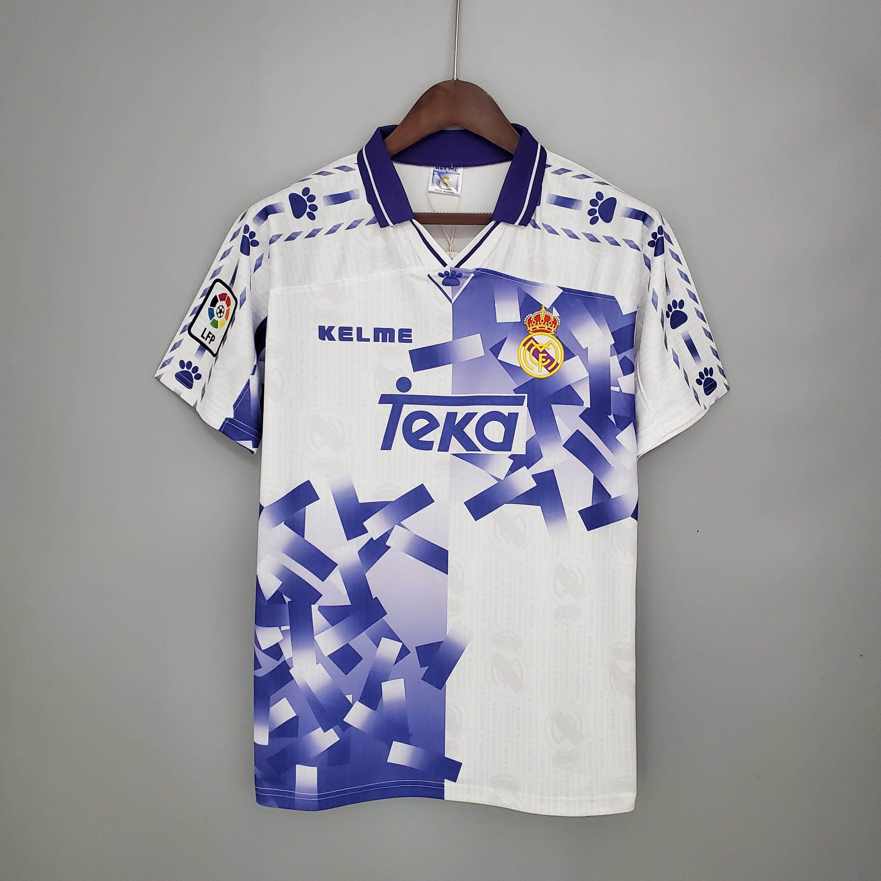 CAMISETA REAL MADRID III 96/97 HOMBRE (RETRO) - ZonaCamisetas