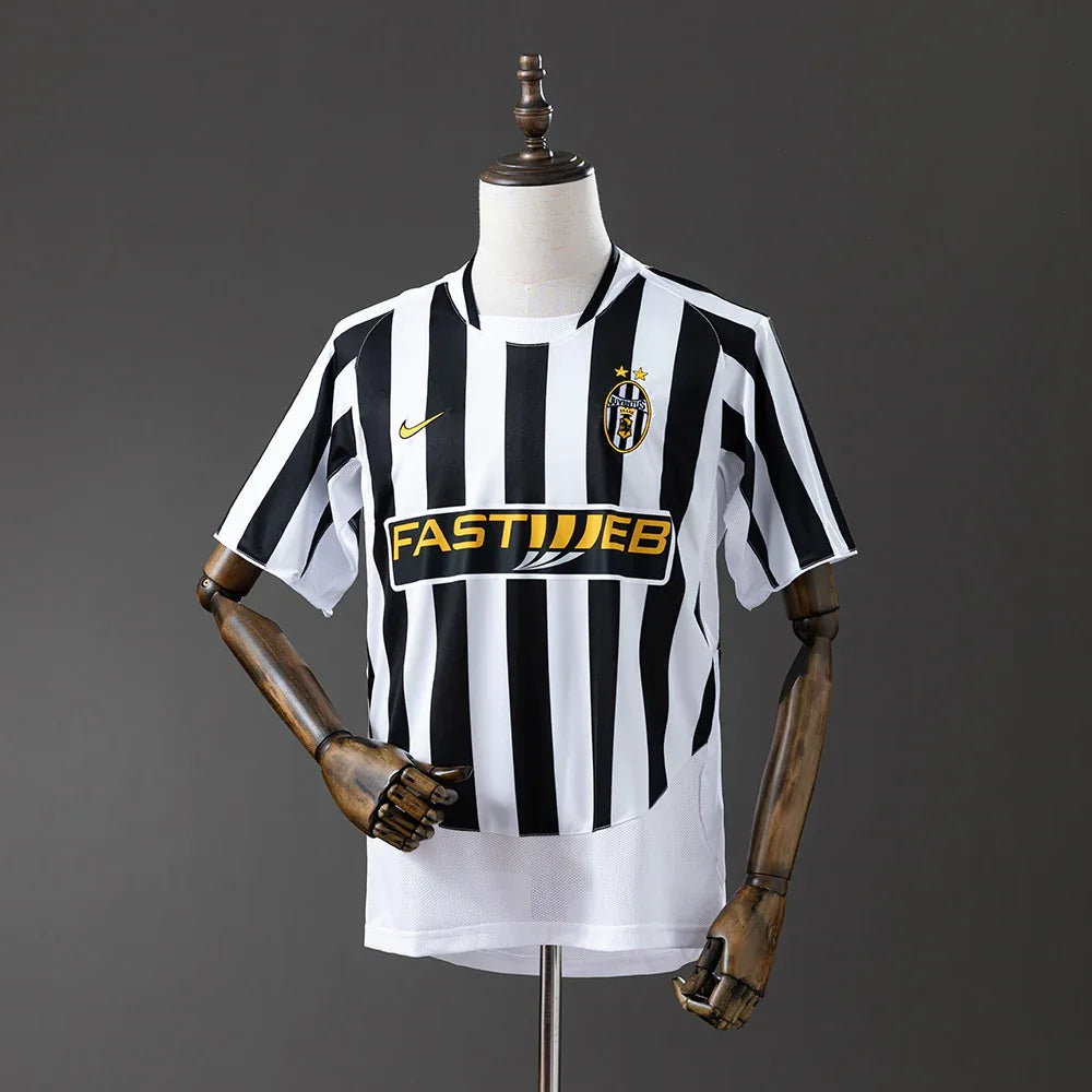 CAMISETA JUVENTUS I 03/04 HOMBRE (RETRO) - ZonaCamisetas