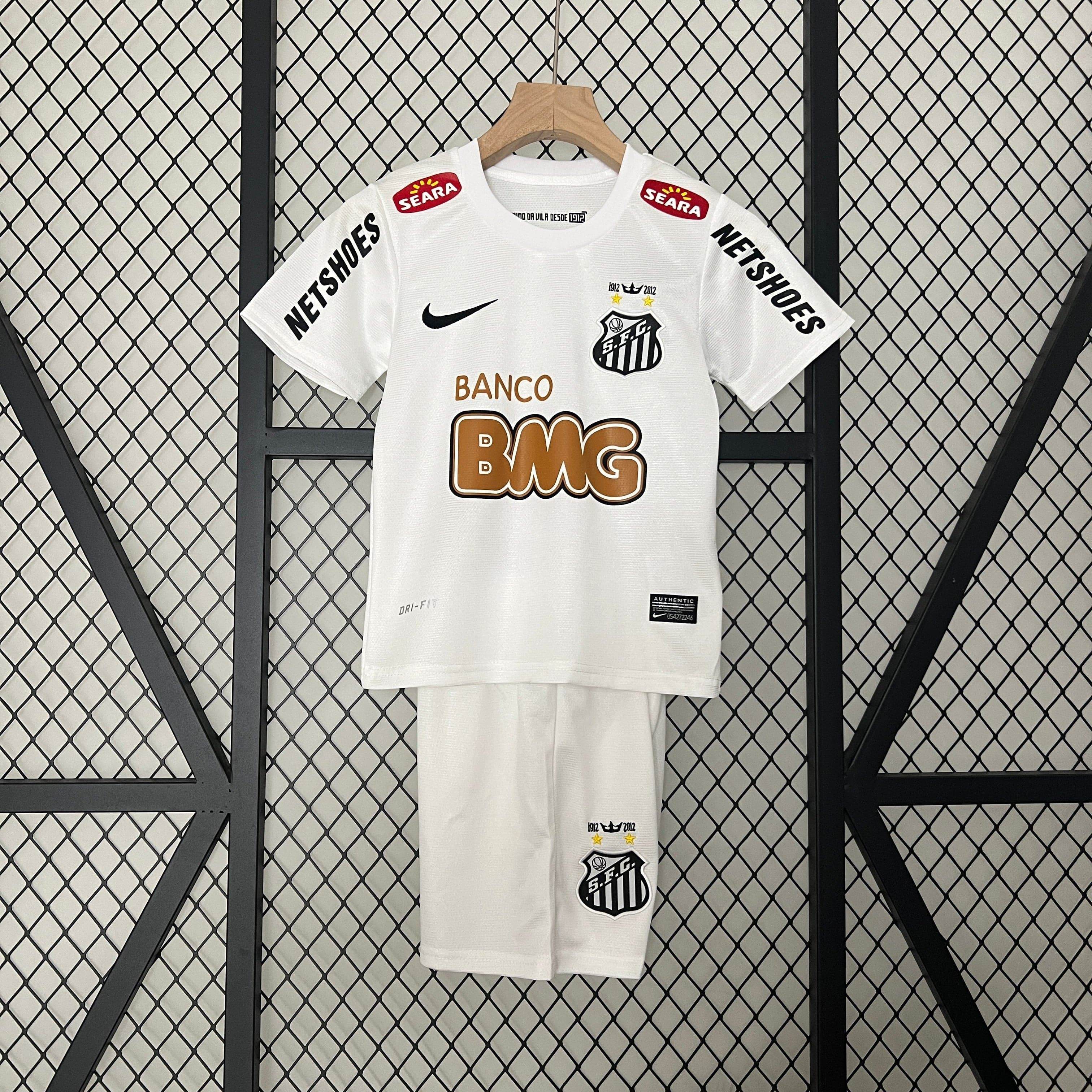 CAMISETA SANTOS I 11/12 CONJUNTO INFANTIL - ZonaCamisetas