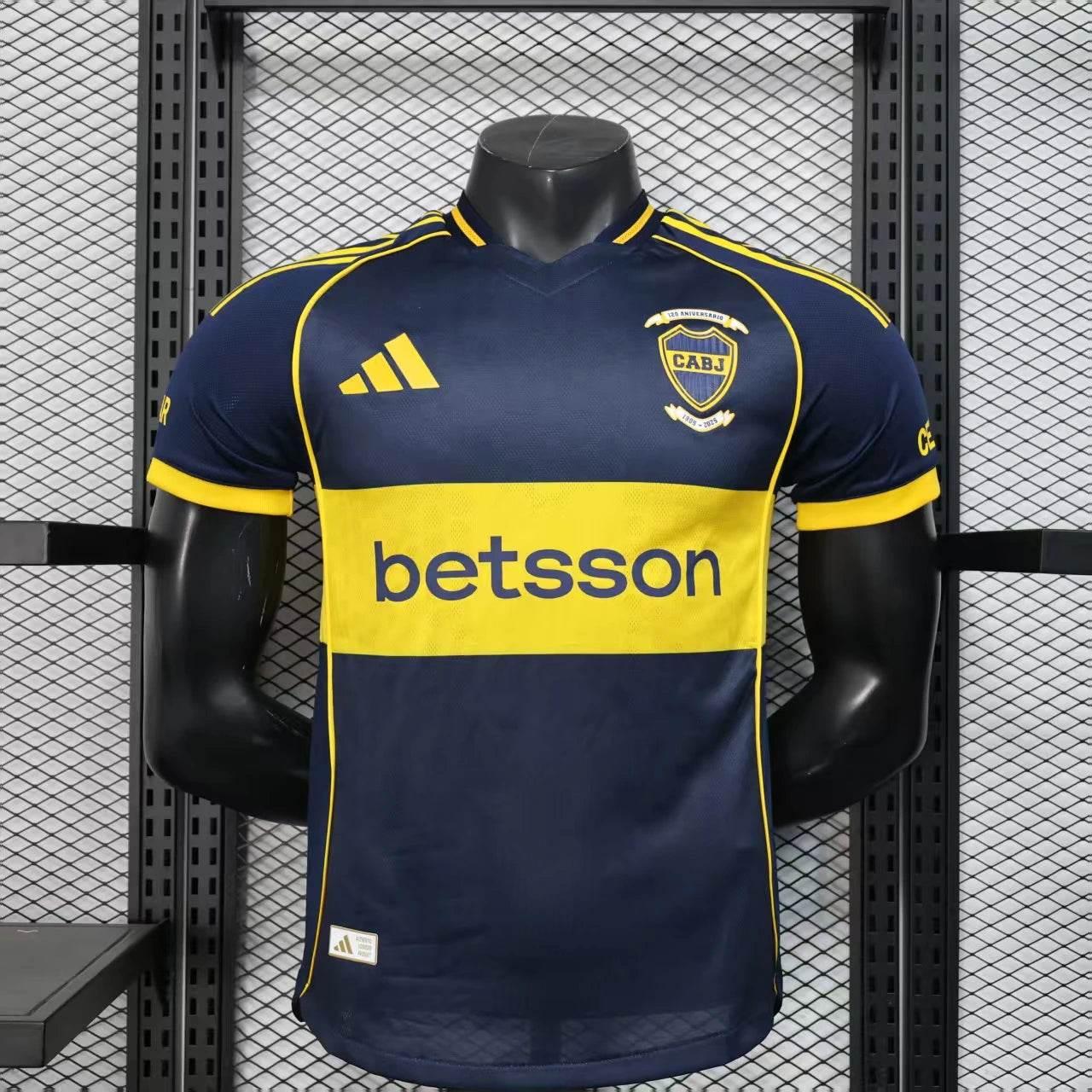 CAMISETA BOCA JUNIORS 125th HOMBRE (VERSIÓN JUGADOR) - ZonaCamisetas
