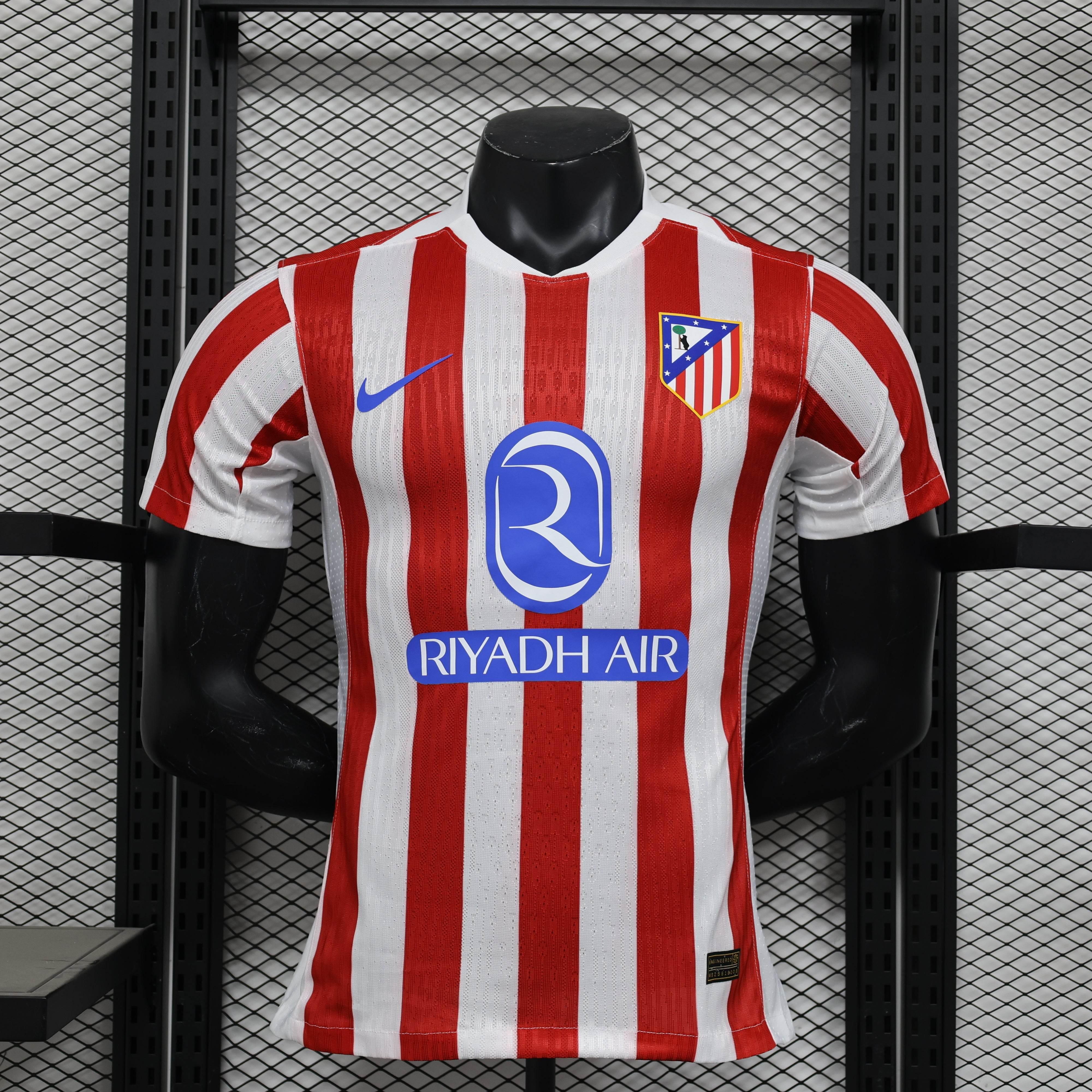 CAMISETA ATLÉTICO DE MADRID I 25/26 HOMBRE (VERSIÓN JUGADOR) - ZonaCamisetas