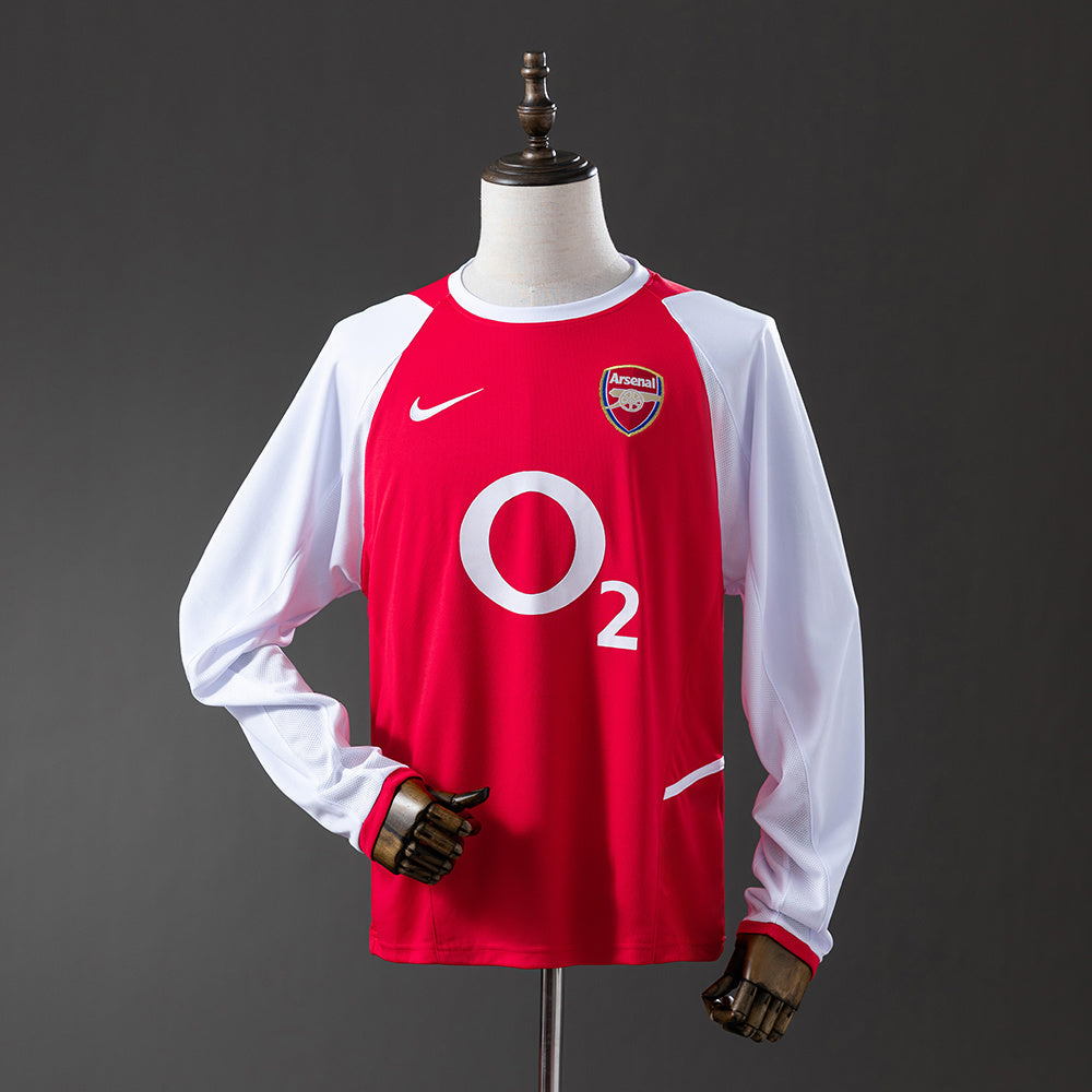 CAMISETA ARSENAL I 04/05 MANGA LARGA HOMBRE (RETRO)