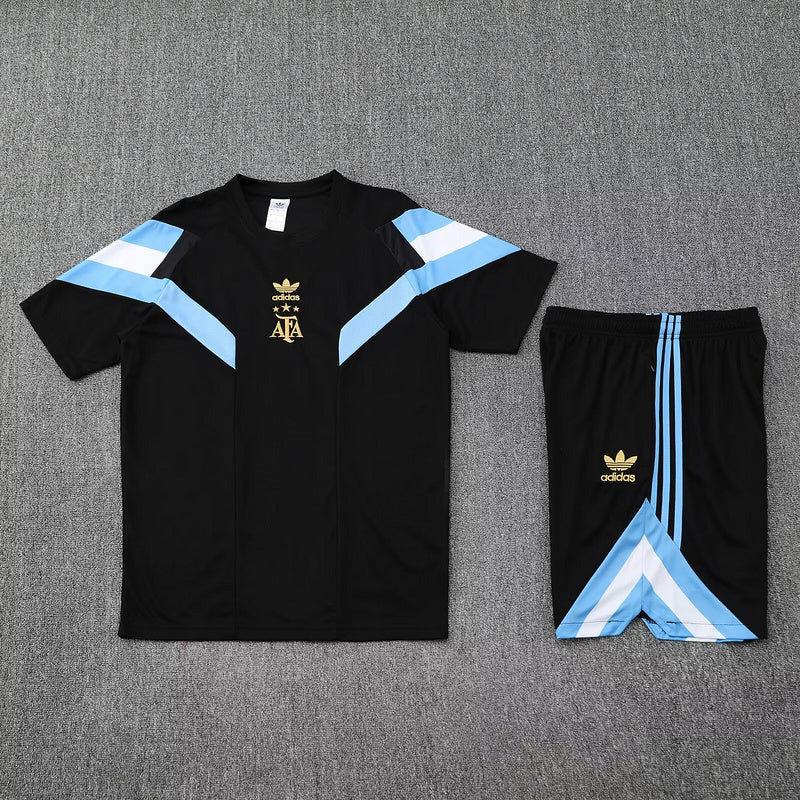 CONJUNTO CORTO ARGENTINA ENTRENAMIENTO III 25/26 HOMBRE