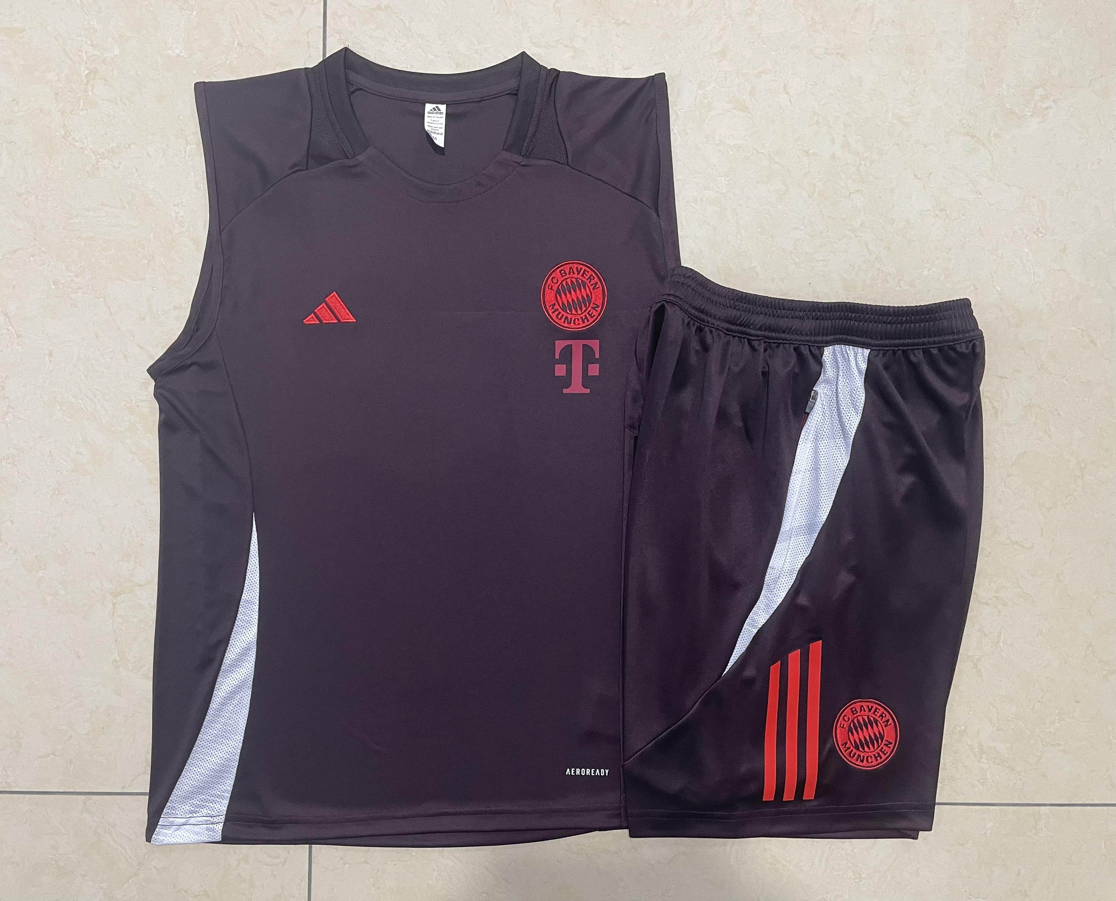 CONJUNTO SIN MANGAS BAYERN MUNICH ENTRENAMIENTO I 24/25 HOMBRE - ZonaCamisetas