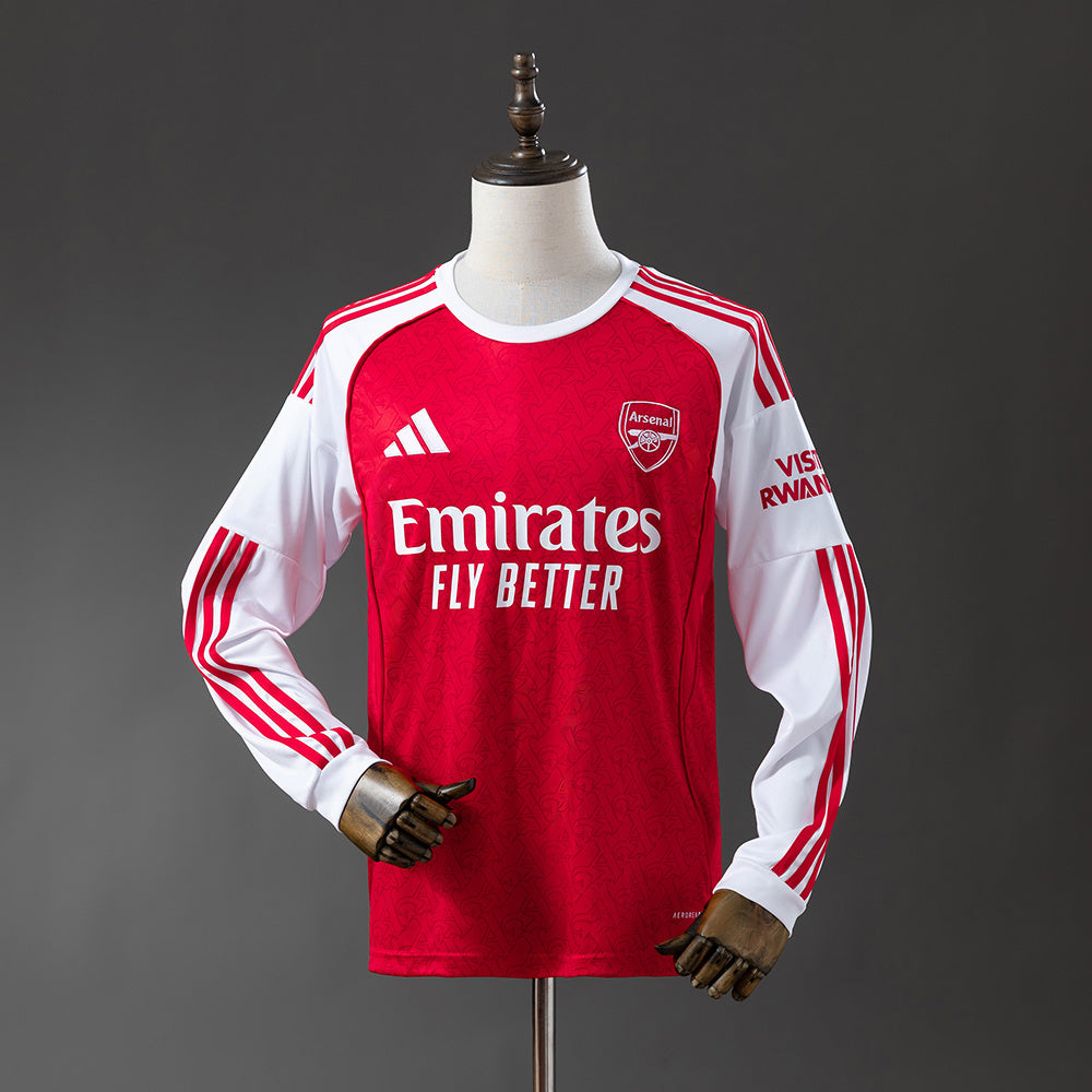 CAMISETA ARSENAL I 25/26 MANGA LARGA HOMBRE (VERSIÓN FAN)