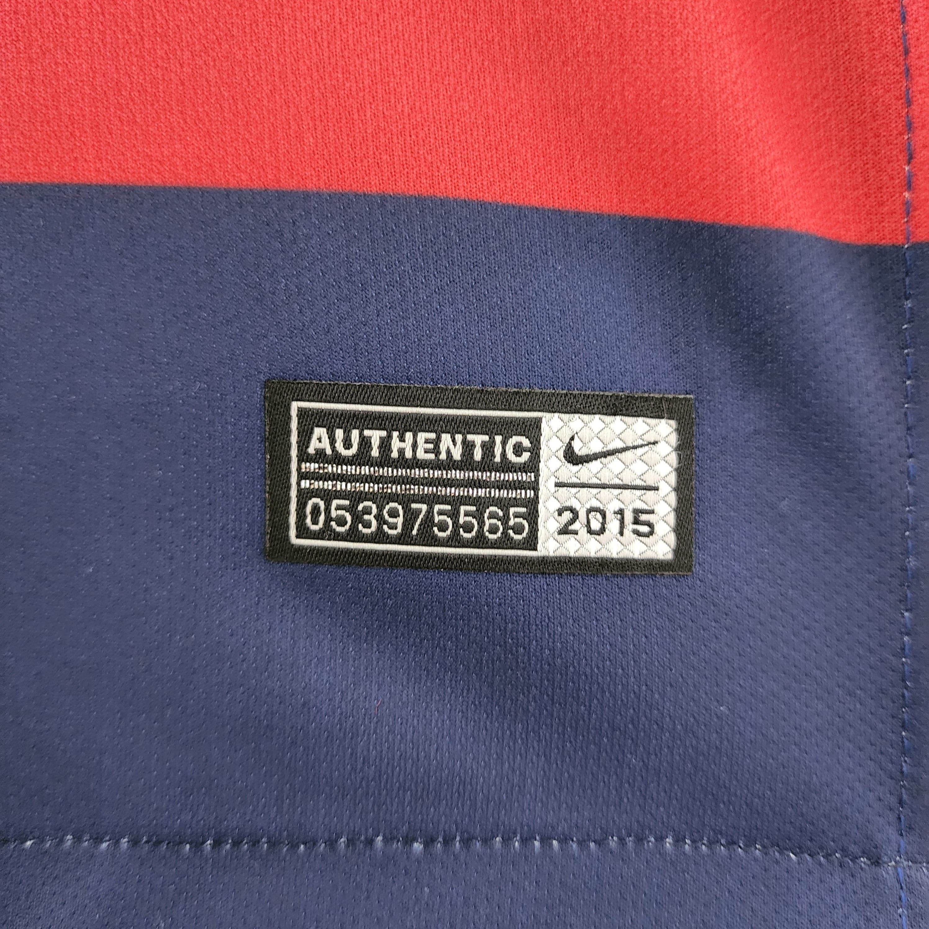 CAMISETA BARCELONA I 15/16 HOMBRE (RETRO) - ZonaCamisetas