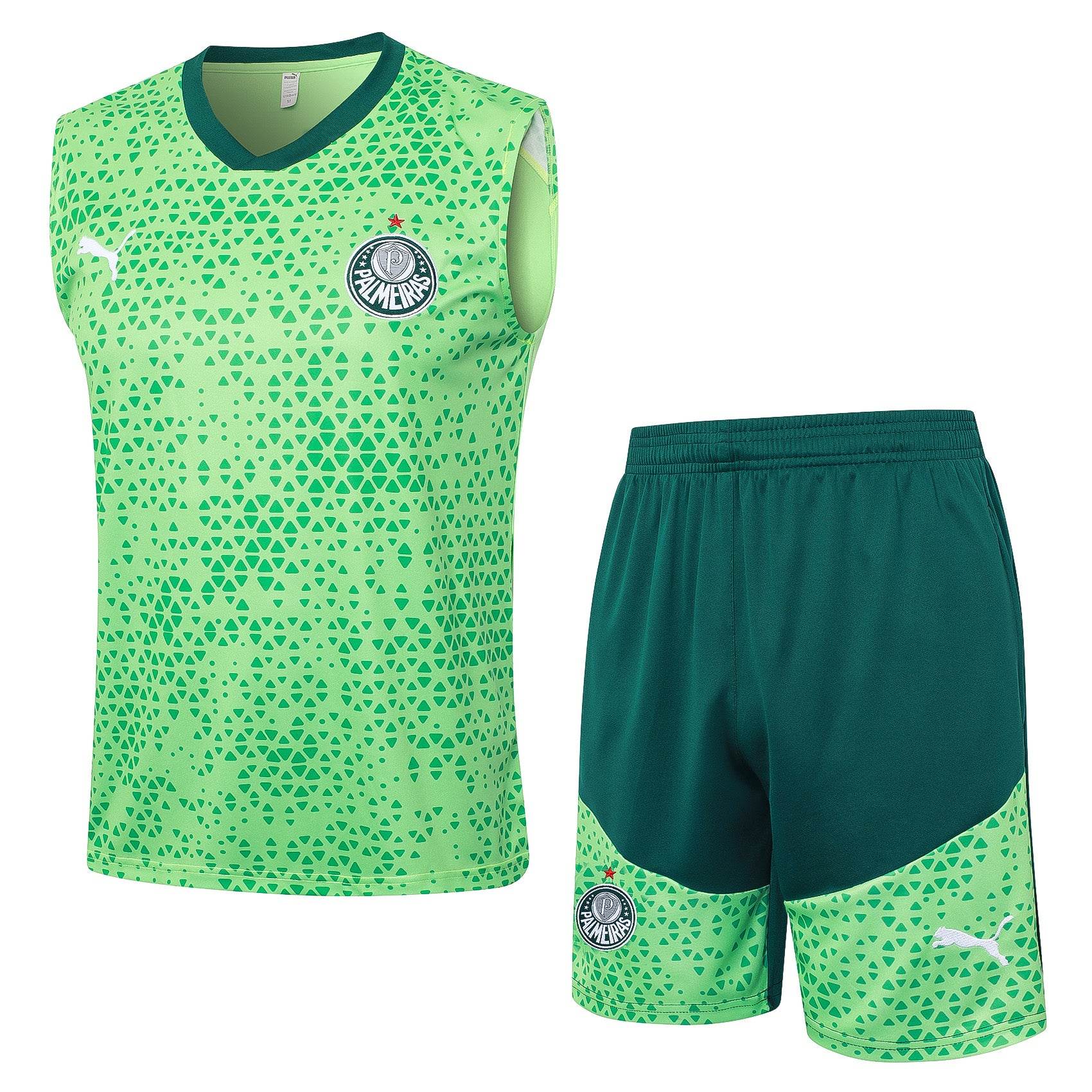 CONJUNTO SIN MANGAS PALMEIRAS ENTRENAMIENTO I 24/25 HOMBRE - ZonaCamisetas