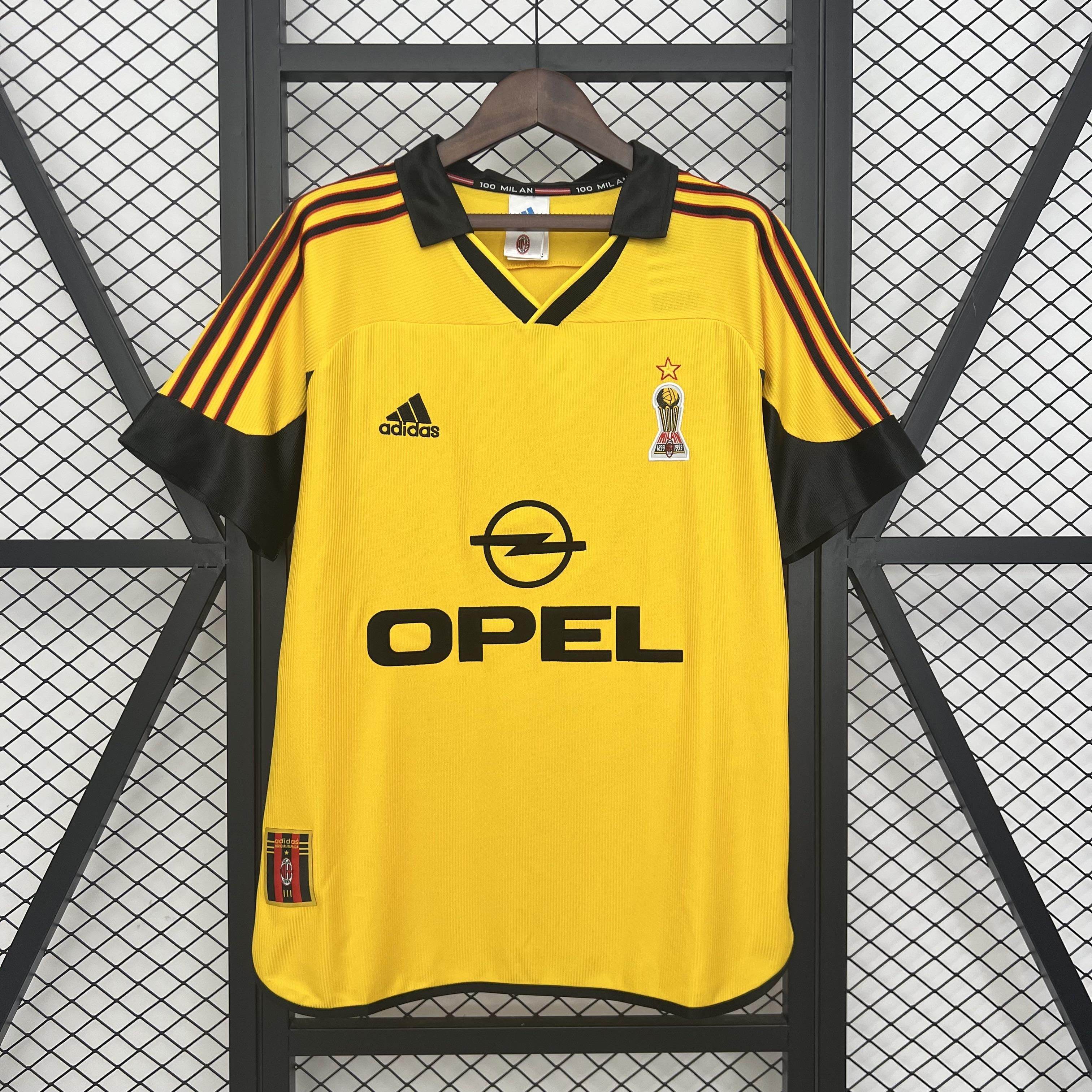 CAMISETA AC MILAN II 99/00 HOMBRE (RETRO) - ZonaCamisetas