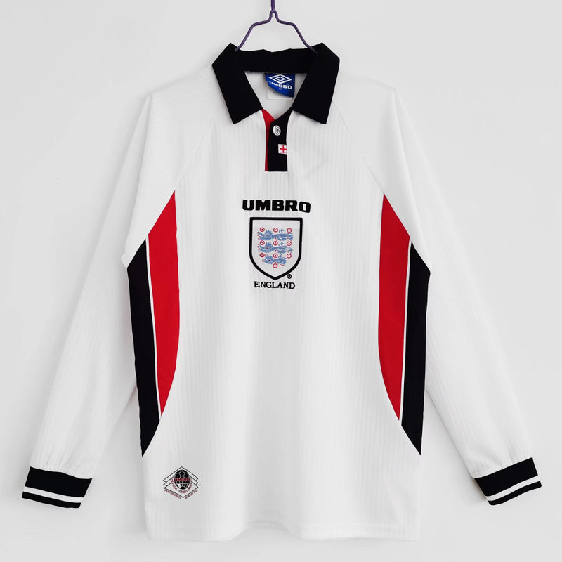 CAMISETA INGLATERRA I 1998 MANGA LARGA HOMBRE (RETRO)