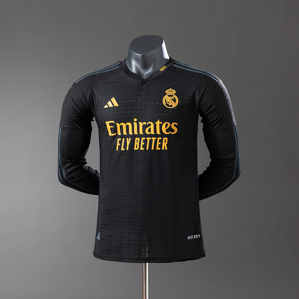 CAMISETA REAL MADRID III 23/24 MANGA LARGA HOMBRE (VERSIÓN JUGADOR)