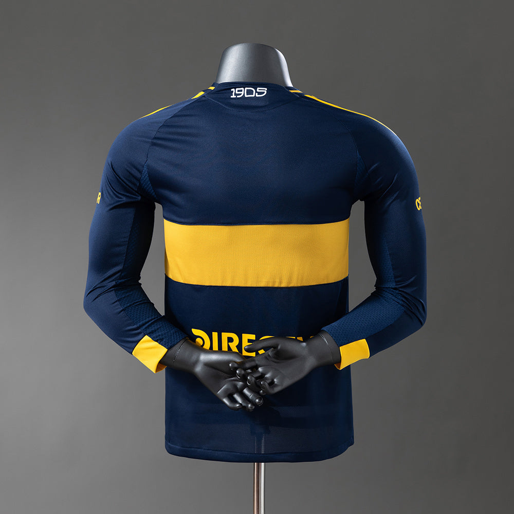 CAMISETA BOCA JUNIORS I 25/26 HOMBRE MANGA LARGA (VERSIÓN JUGADOR)