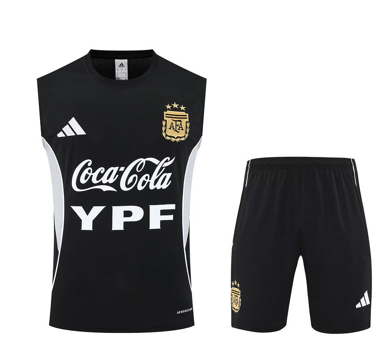 CONJUNTO SIN MANGAS ARGENTINA ENTRENAMIENTO I 25/26 HOMBRE