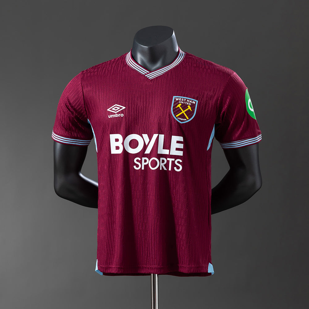 CAMISETA WEST HAM 25/26 HOMBRE (VERSIÓN JUGADOR)