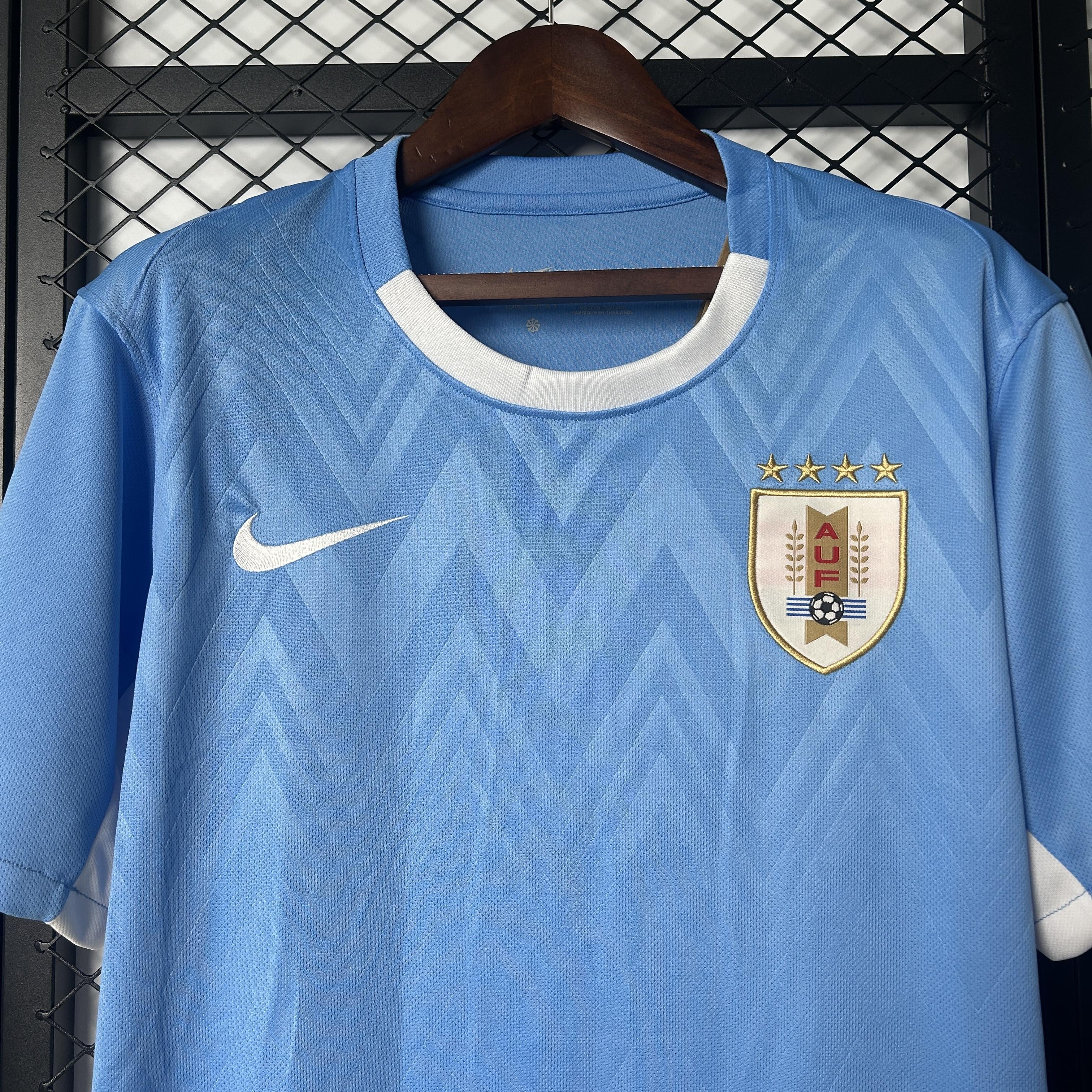 CAMISETA URUGUAY I 2025 HOMBRE (VERSIÓN FAN)