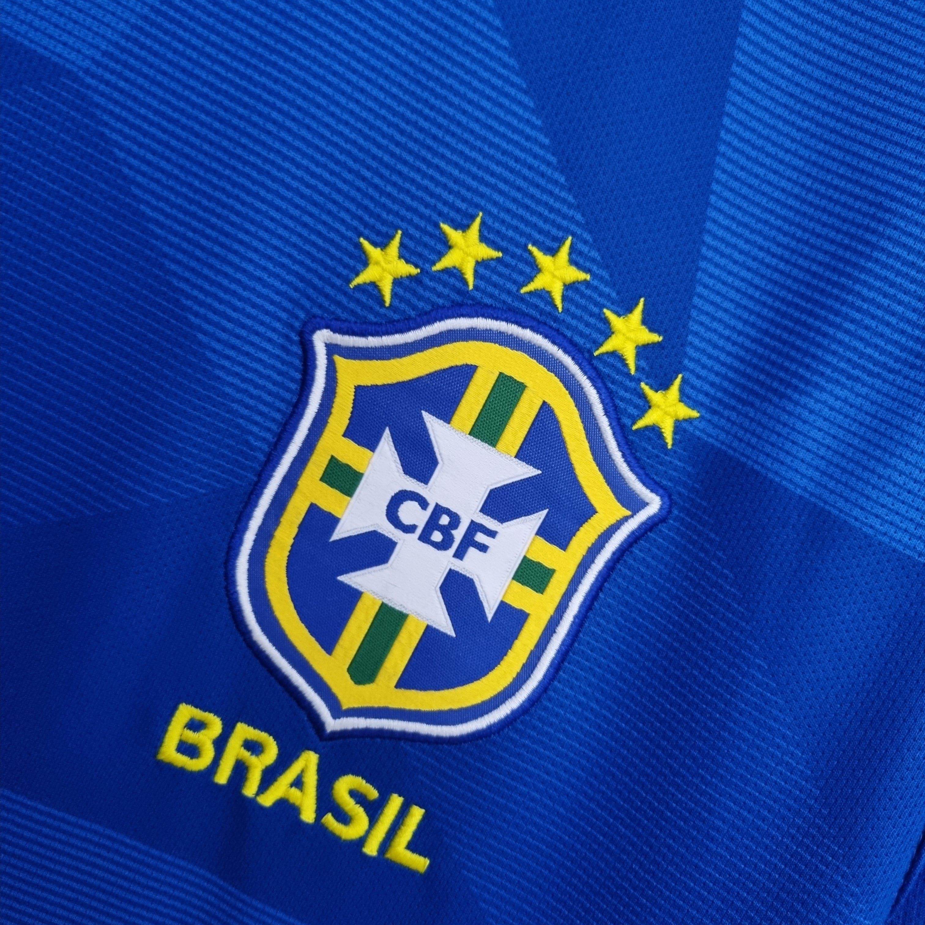 CAMISETA BRASIL II 2018 HOMBRE (RETRO) - ZonaCamisetas