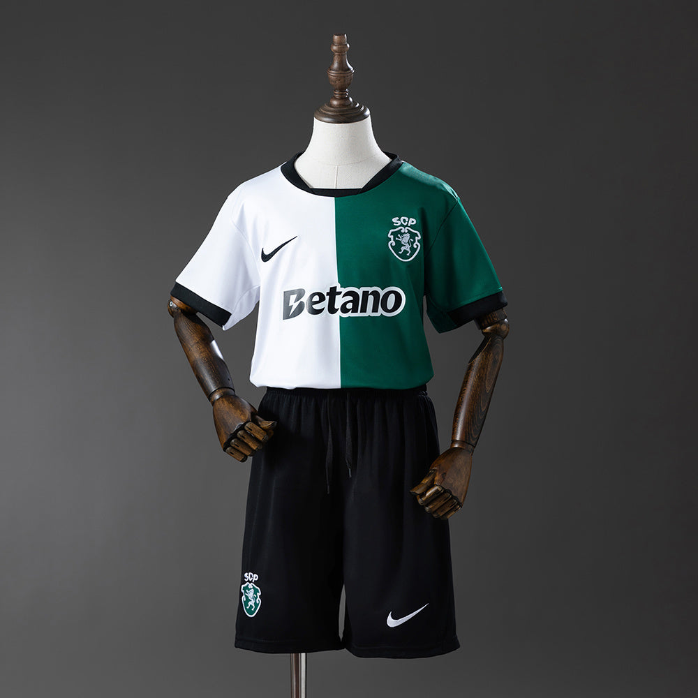 CAMISETA SPORTING LISBOA II 25/26 CONJUNTO INFANTIL