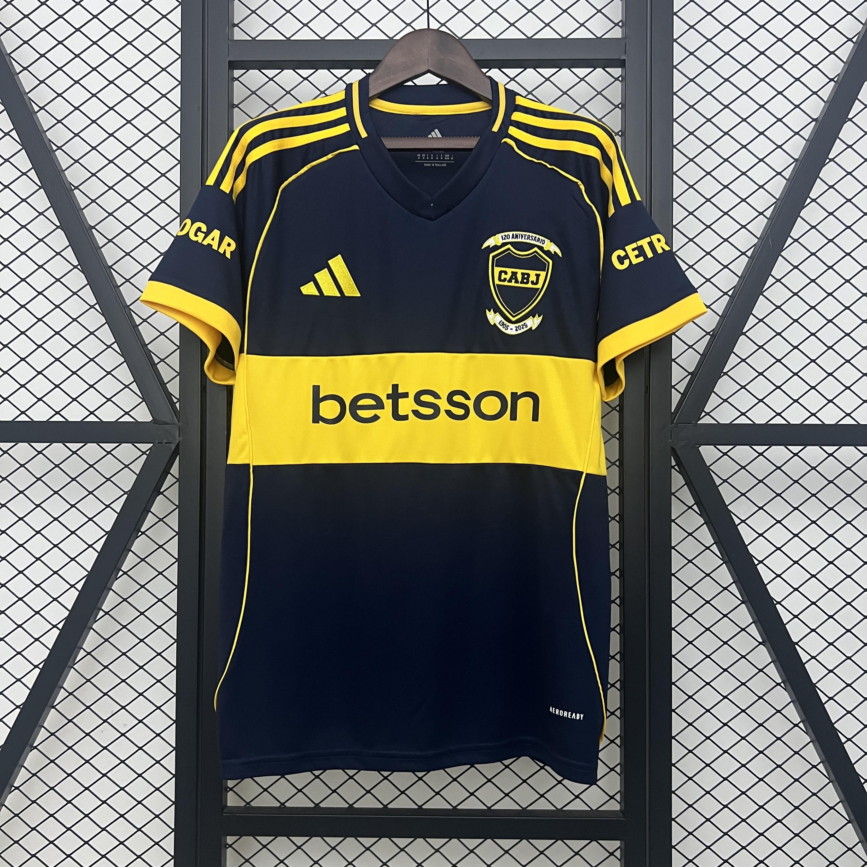 CAMISETA BOCA JUNIORS 125th HOMBRE (VERSIÓN FAN)