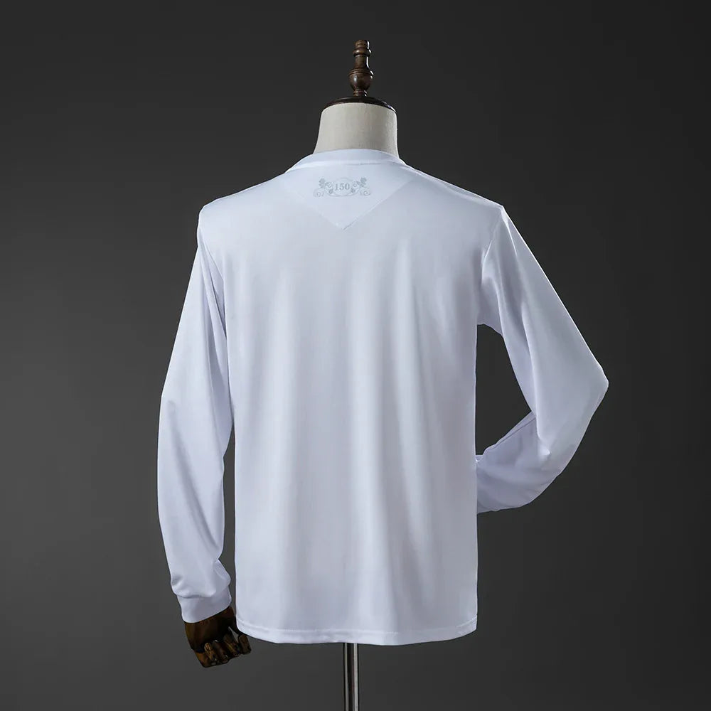 CAMISETA BLACKBURN ROVERS 150th MANGA LARGA HOMBRE (VERSIÓN FAN) - ZonaCamisetas