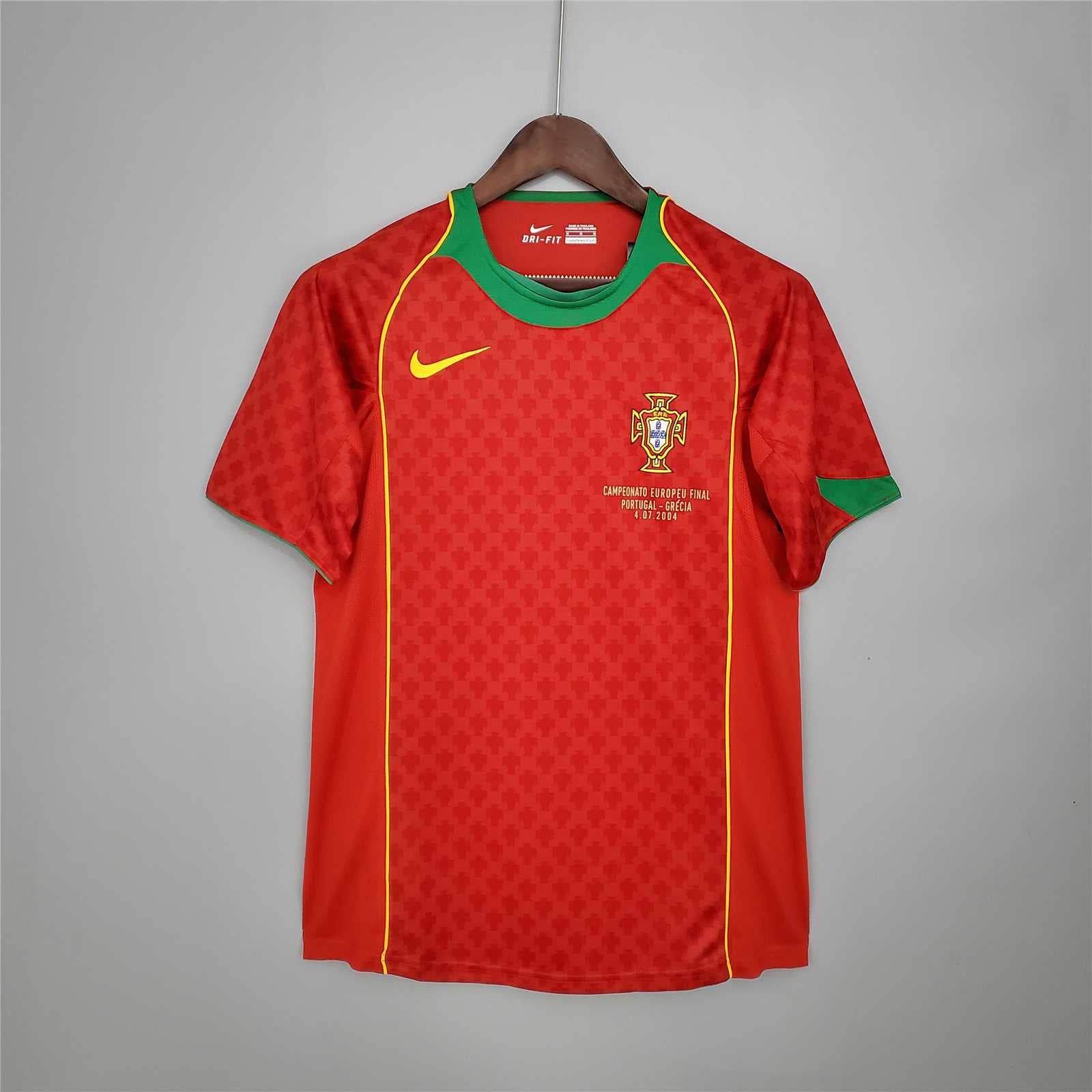 CAMISETA PORTUGAL l 2004 HOMBRE (RETRO) - ZonaCamisetas