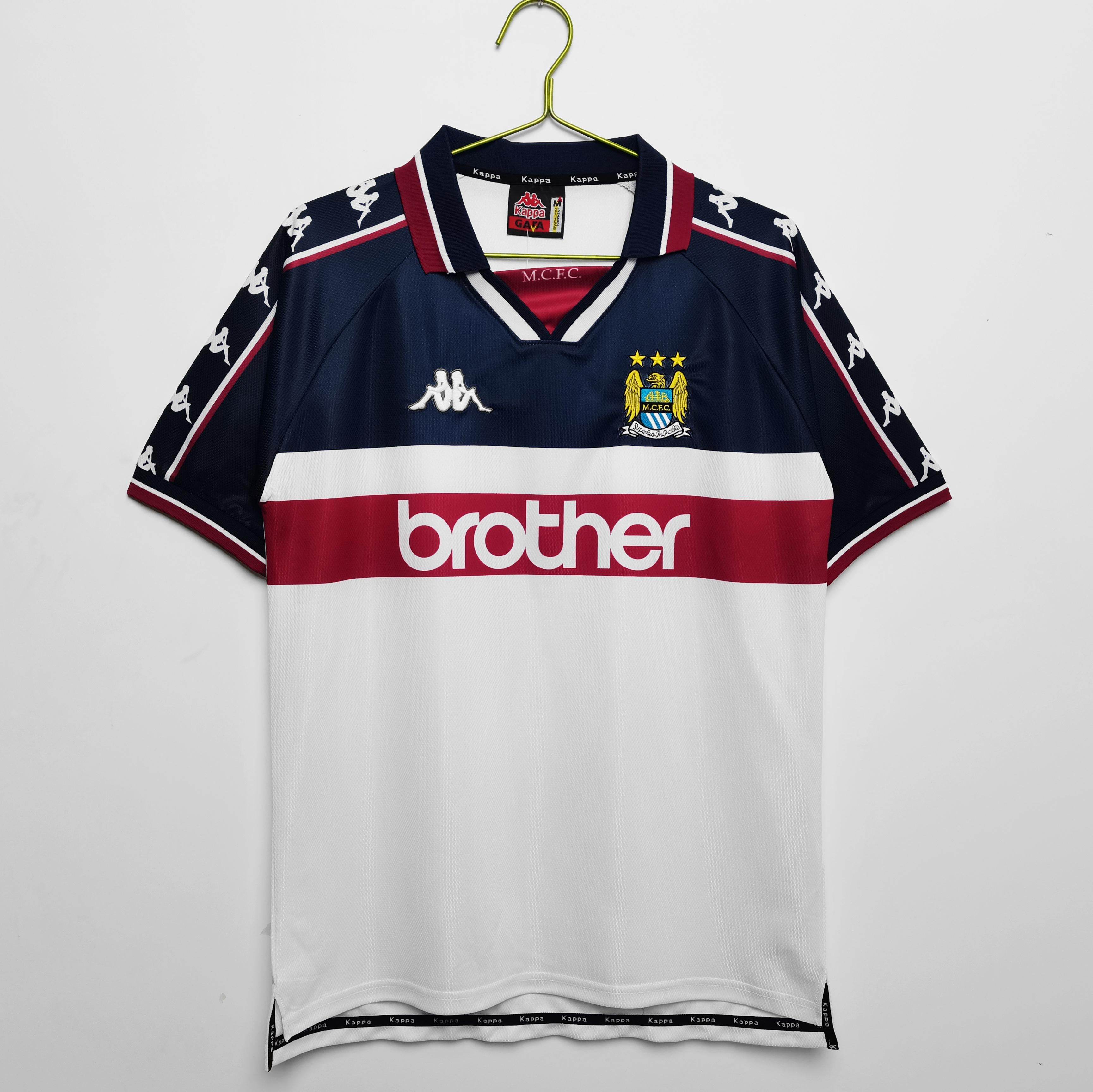 CAMISETA MANCHESTER CITY ll 97/99 HOMBRE (RETRO) - ZonaCamisetas