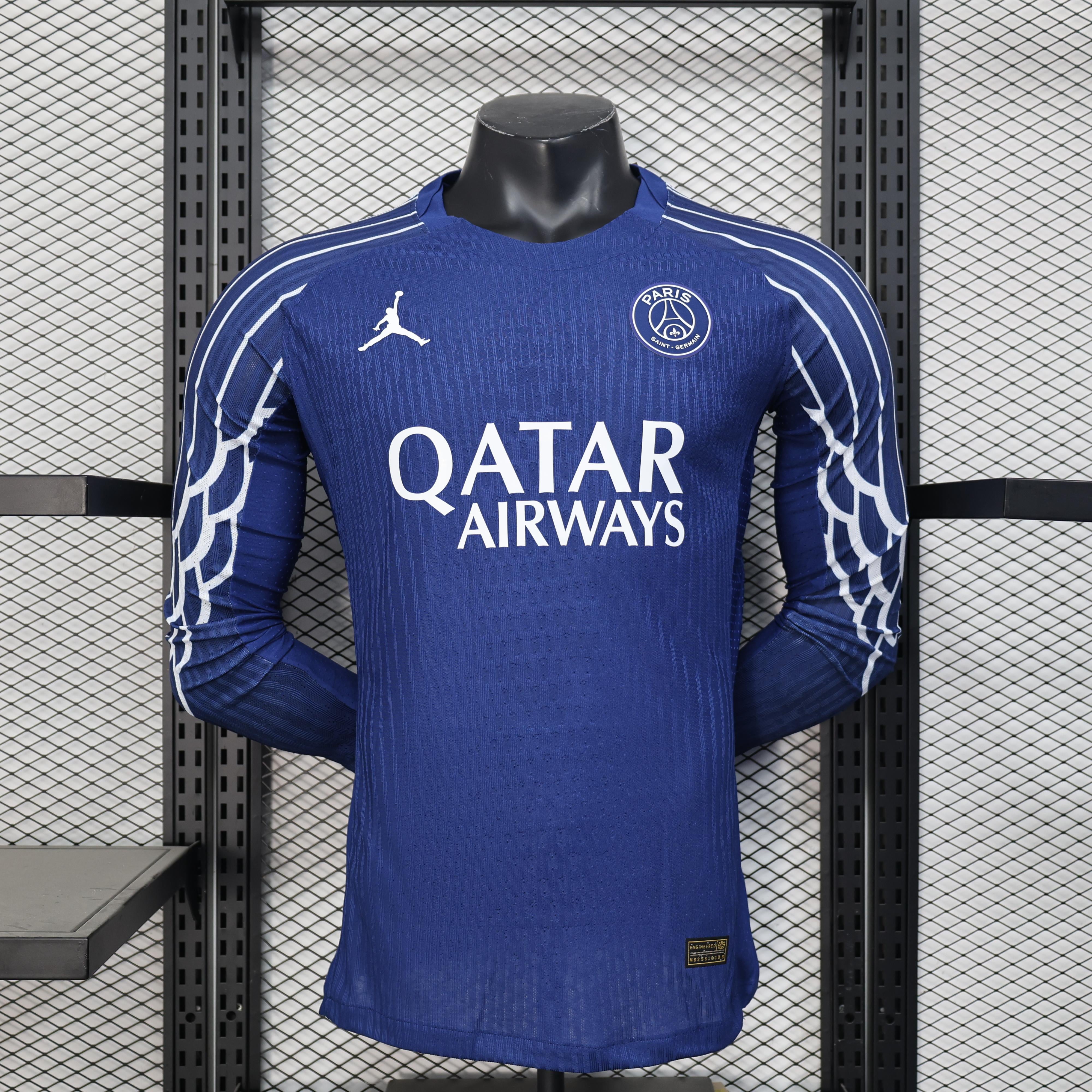 CAMISETA PSG ll 24/25 HOMBRE (VERSIÓN JUGADOR) MANGA LARGA