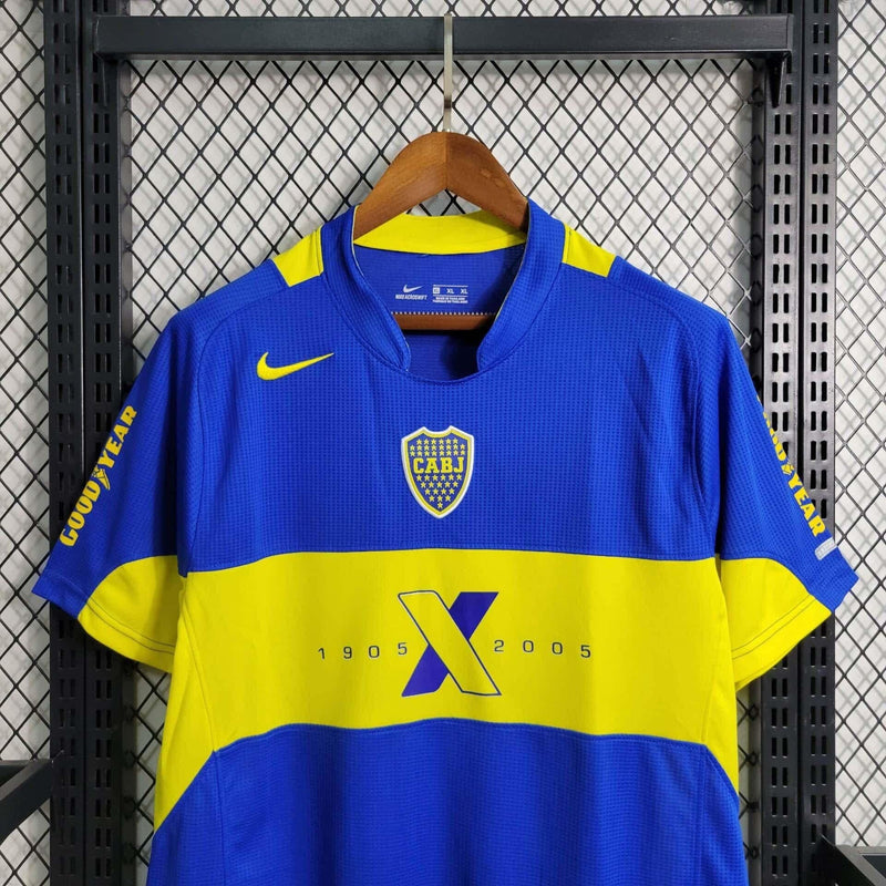 ZonaCamisetas BOCA JUNIORS 2005 HOMBRE (RETRO) La Pelota Mundo BOCA BOCA JUNIORS