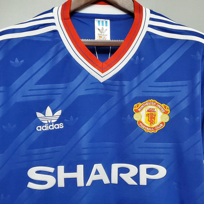 CAMISETA MANCHESTER UNITED I 86/88 HOMBRE (RETRO)