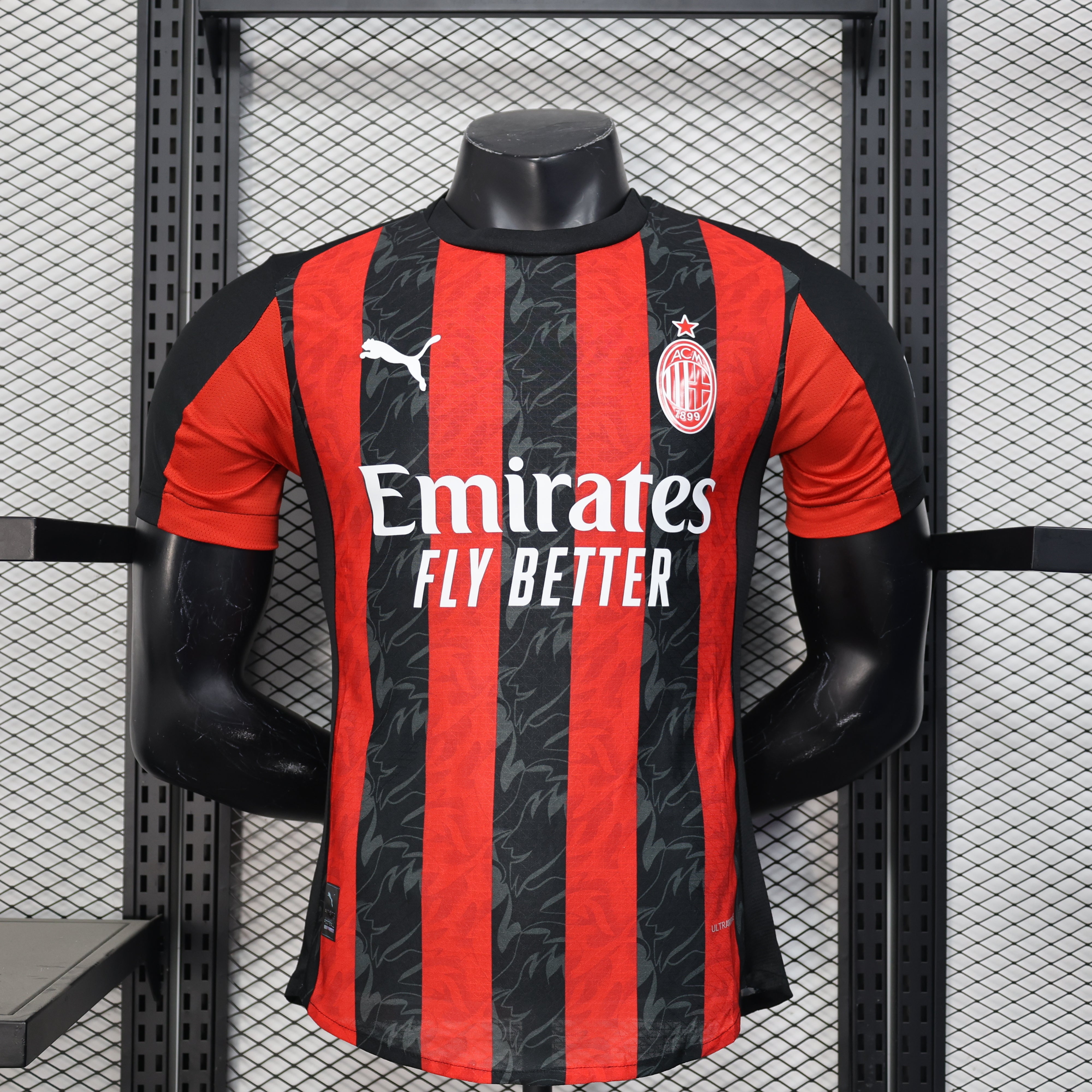 CAMISETA AC MILAN I 25/26 HOMBRE (VERSIÓN JUGADOR)