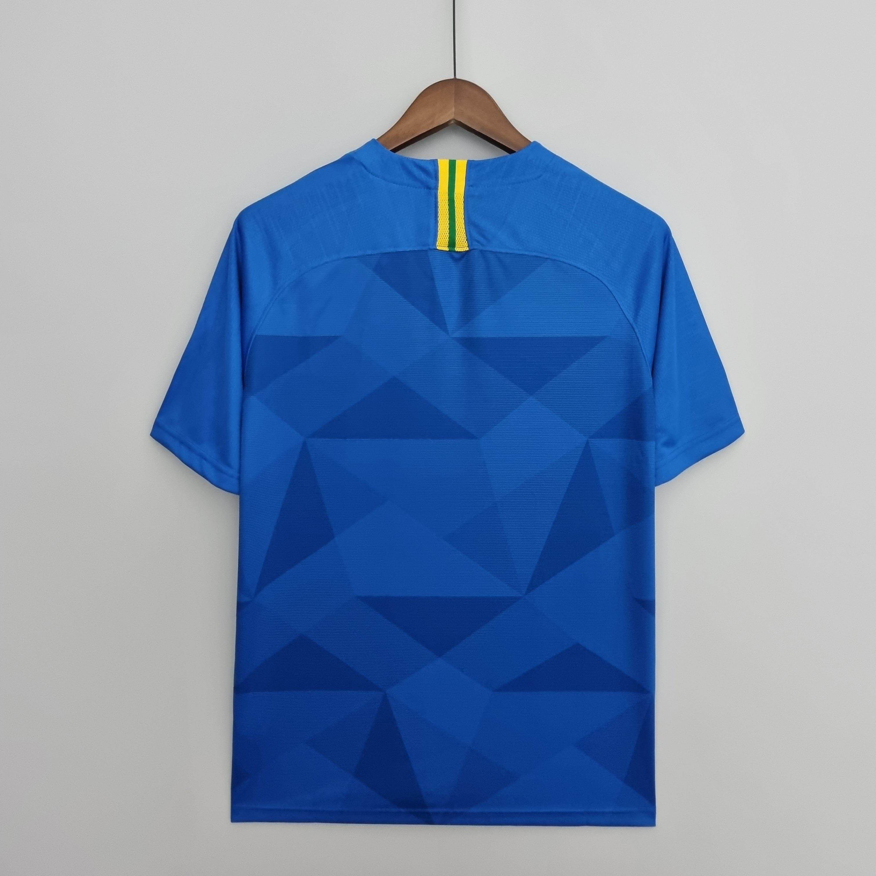 CAMISETA BRASIL II 2018 HOMBRE (RETRO) - ZonaCamisetas