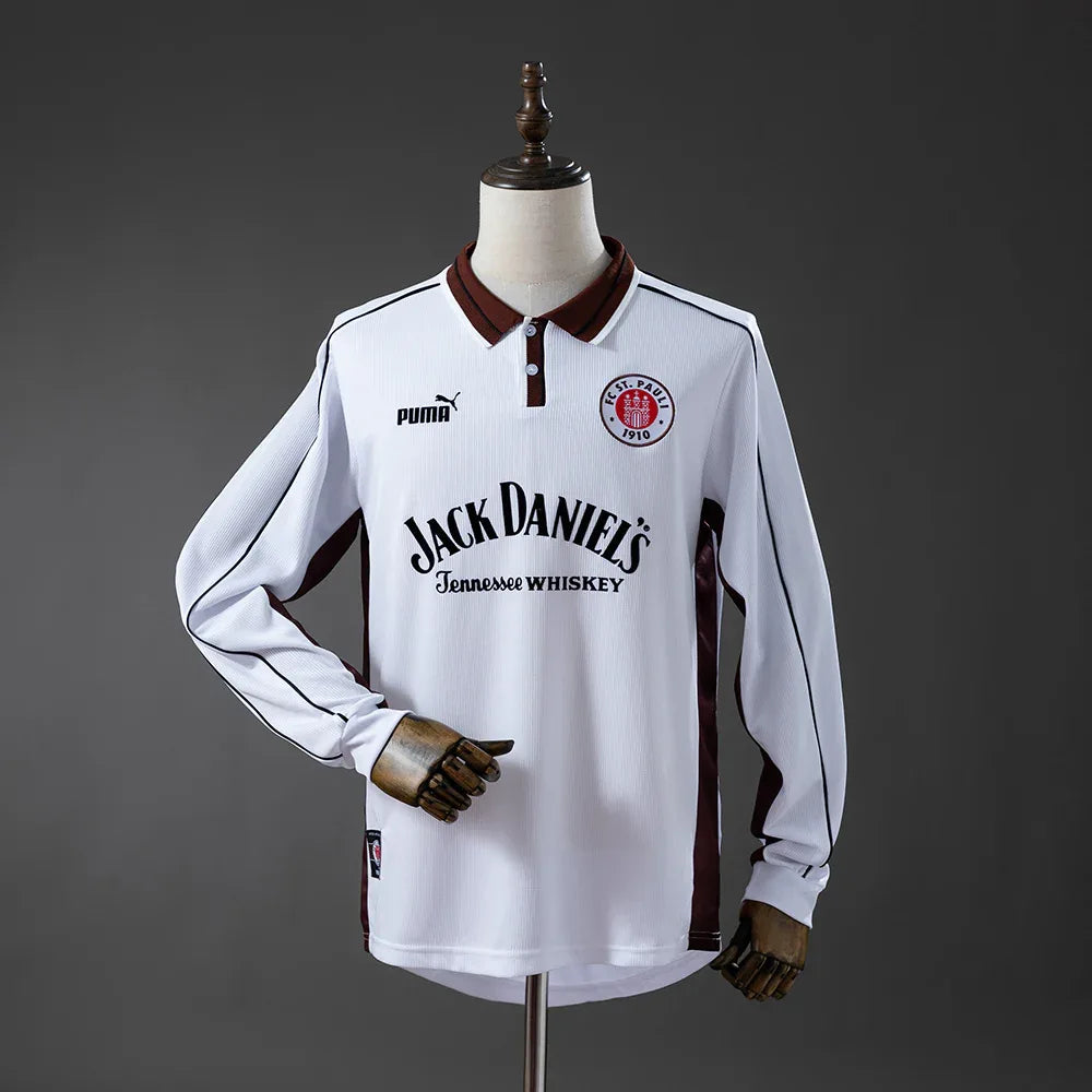 CAMISETA ST PAULI I 99/00 HOMBRE MANGA LARGA (RETRO) - ZonaCamisetas