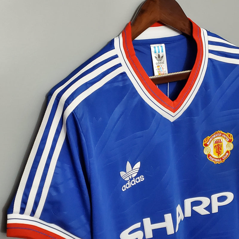 CAMISETA MANCHESTER UNITED I 86/88 HOMBRE (RETRO)