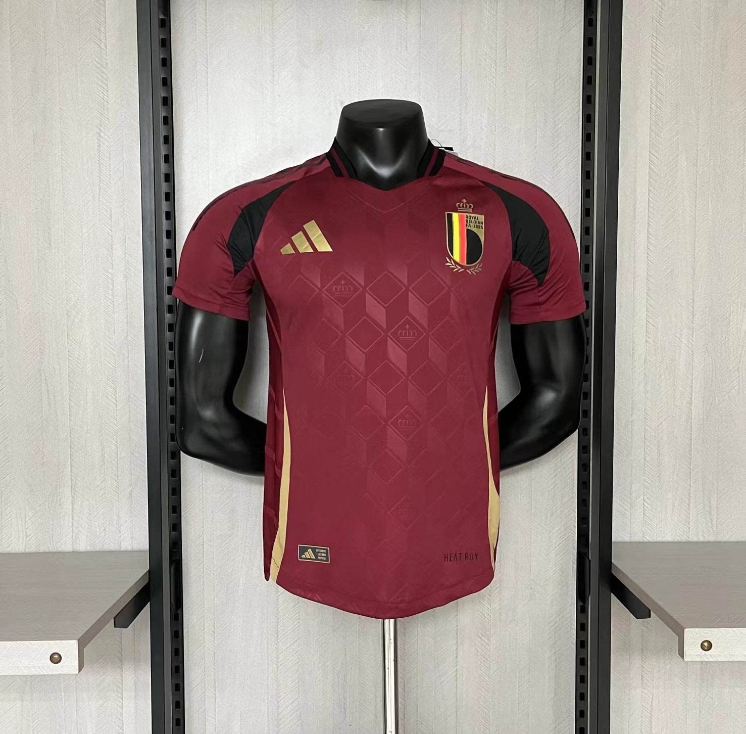 CAMISETA BELGICA I EURO 2024 HOMBRE (VERSION JUGADOR) - ZonaCamisetas
