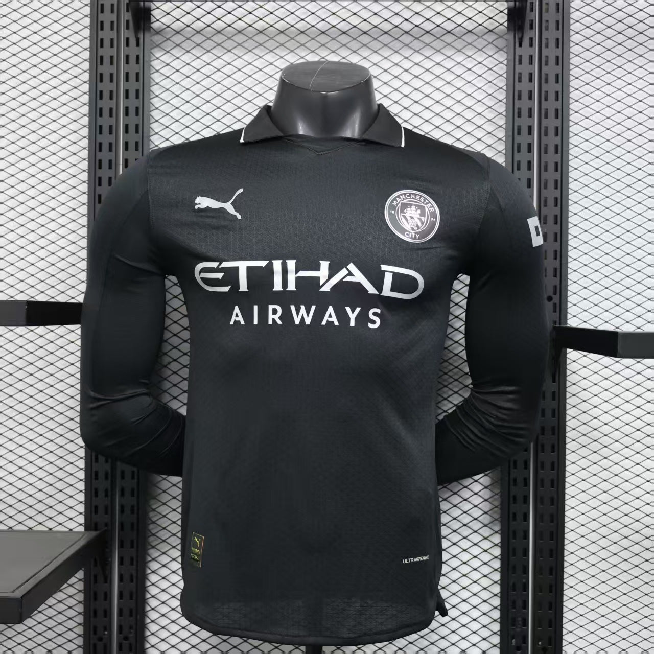 CAMISETA MANCHESTER CITY II 25/26 HOMBRE (VERSIÓN JUGADOR) MANGA LARGA