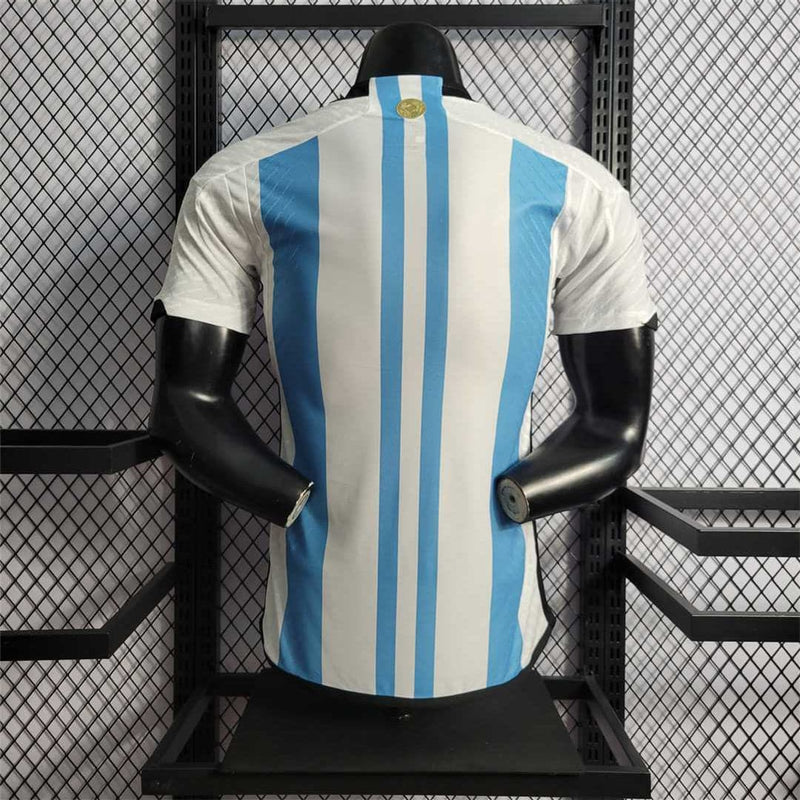 CAMISETA ARGENTINA EDICIÓN CAMPEÓN I 2022 HOMBRE (VERSIÓN JUGADOR)