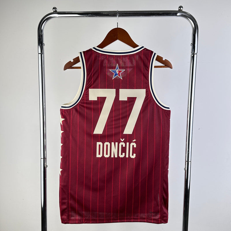 CAMISETA ALL STAR RED SEASON 24 HOMBRE EDICION DONCIC (NBA)