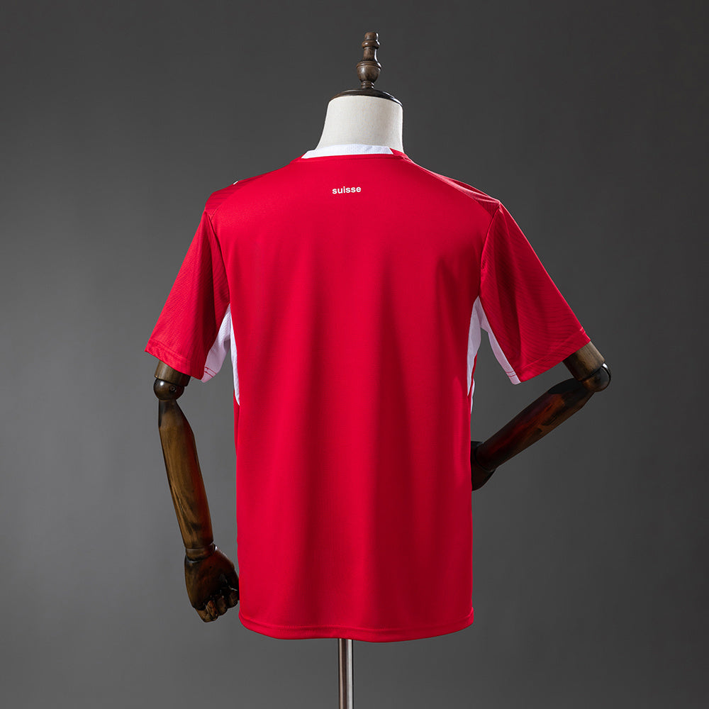 CAMISETA SUIZA l 2026 HOMBRE (VERSIÓN FAN)