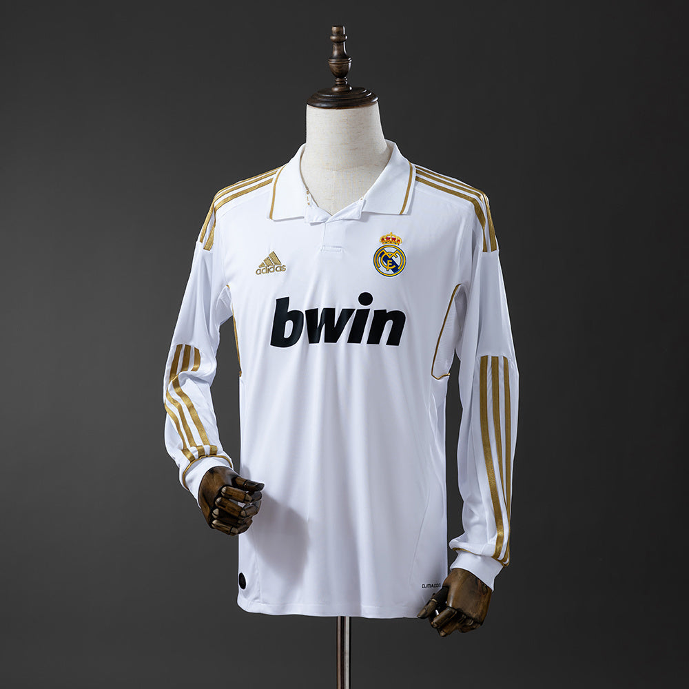 CAMISETA REAL MADRID l 11/12 MANGA LARGA HOMBRE (RETRO)