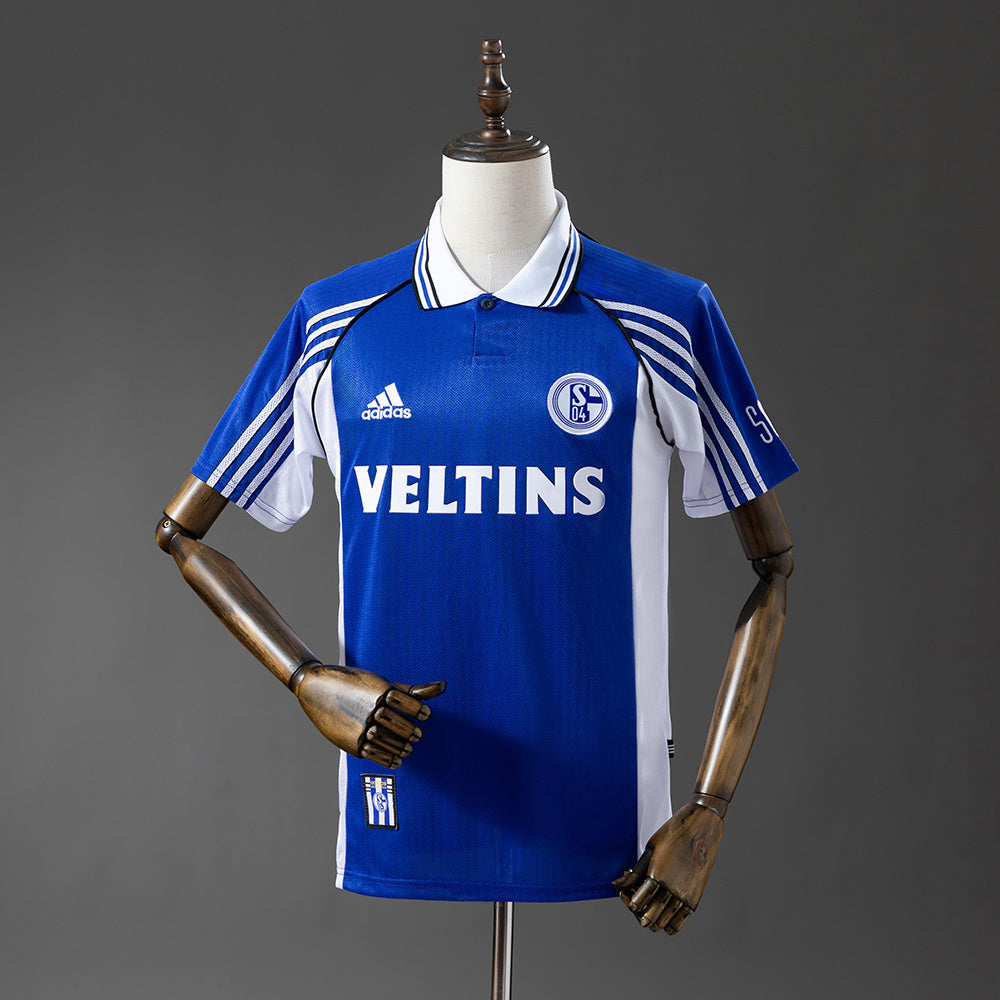 CAMISETA SCHALKE 04 I 98/00 HOMBRE (RETRO)