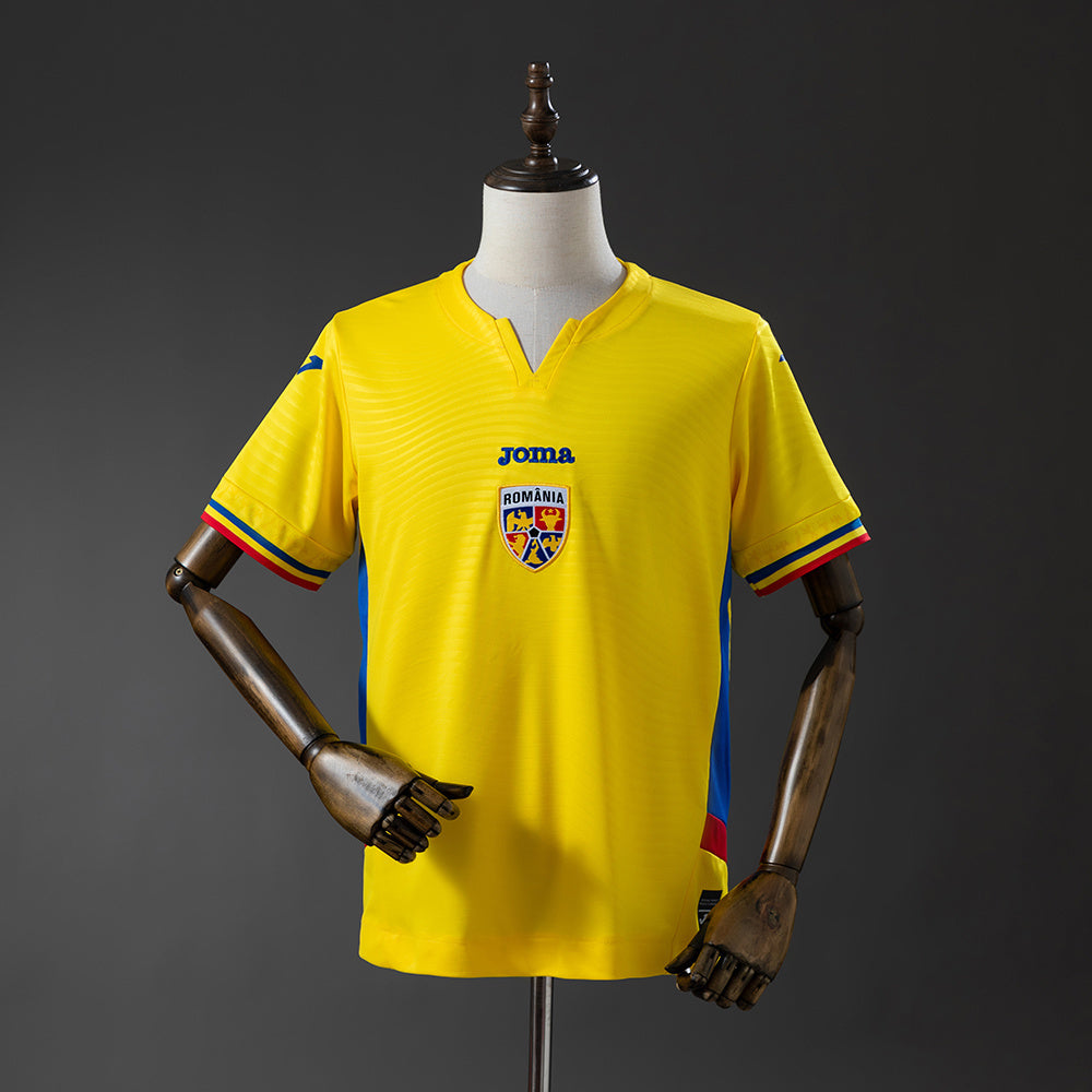 CAMISETA RUMANIA I 2026 HOMBRE (VERSIÓN FAN)