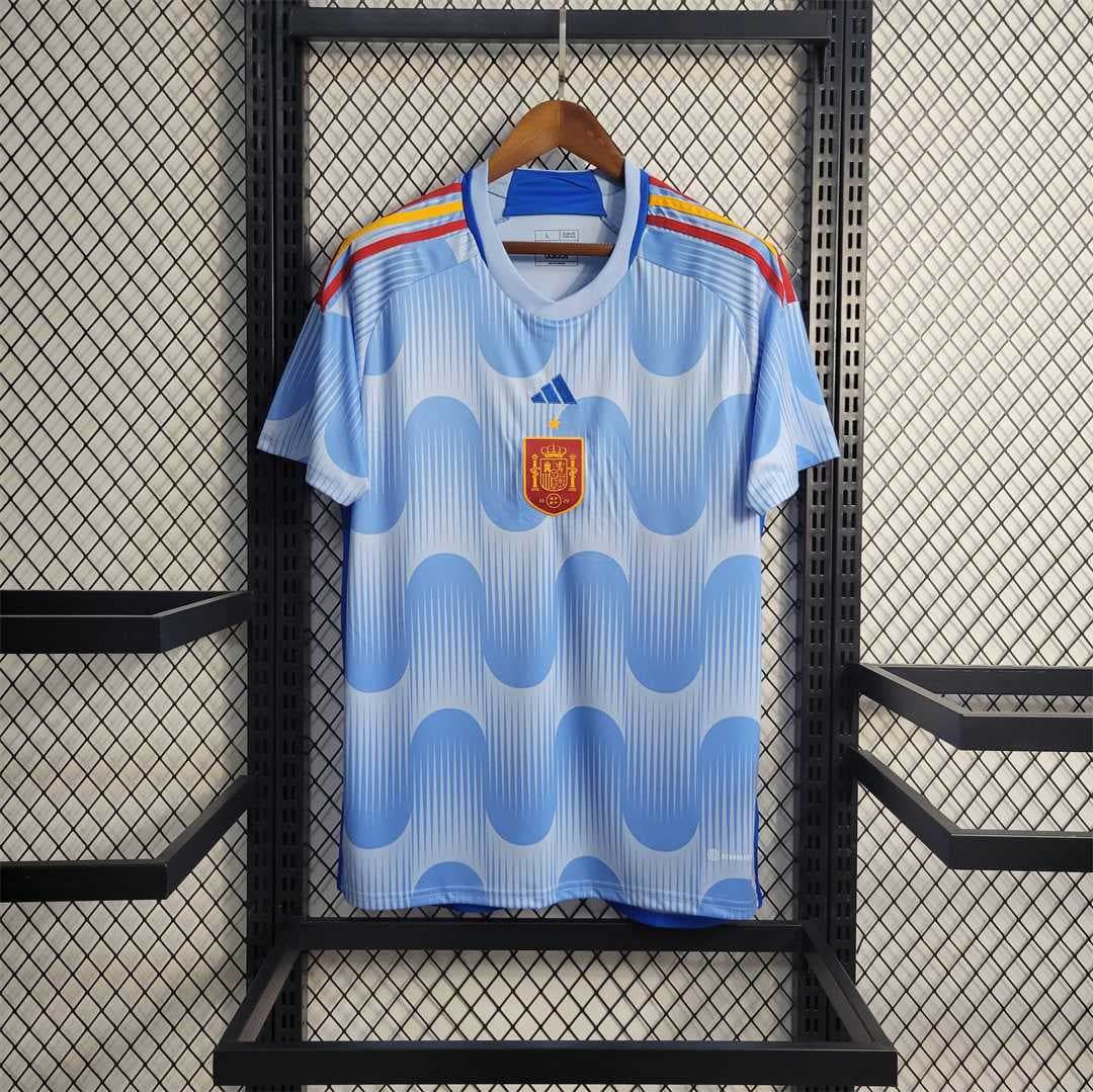 CAMISETA ESPAÑA lI 2022 HOMBRE (RETRO) - ZonaCamisetas