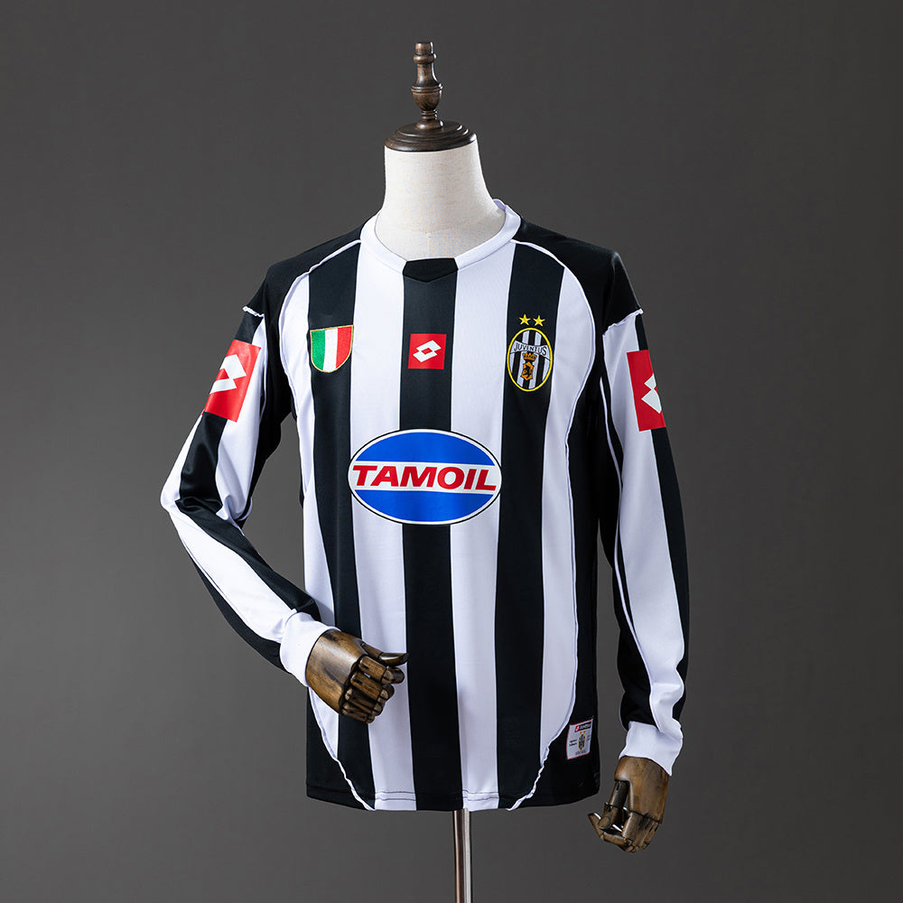 CAMISETA JUVENTUS I 02/03 HOMBRE MANGA LARGA (RETRO)