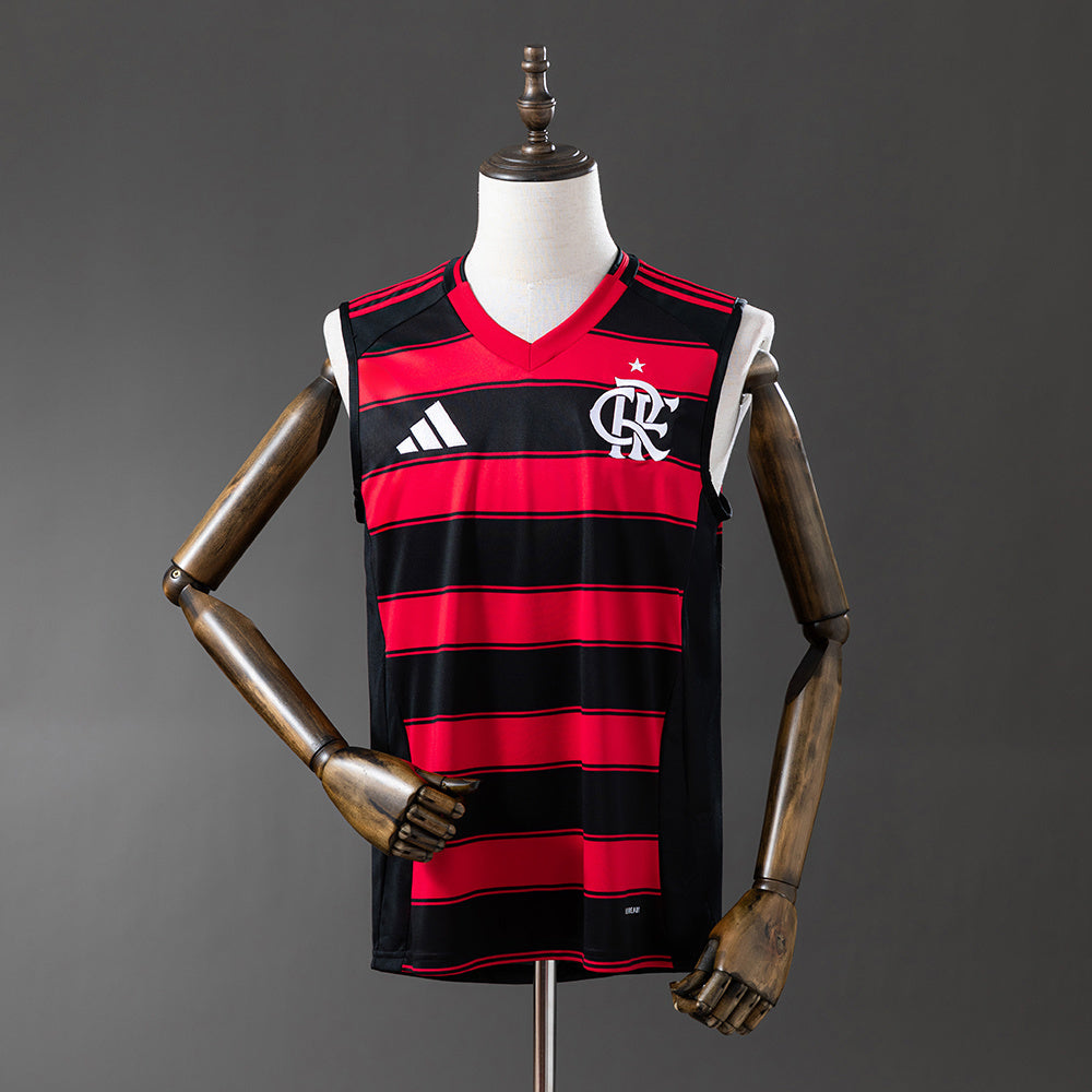 CAMISETA FLAMENGO I SIN MANGAS 25/26 HOMBRE (VERSIÓN FAN)