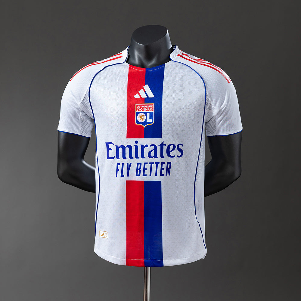 CAMISETA OLYMPIQUE DE LYON I 25/26 HOMBRE (VERSIÓN JUGADOR)
