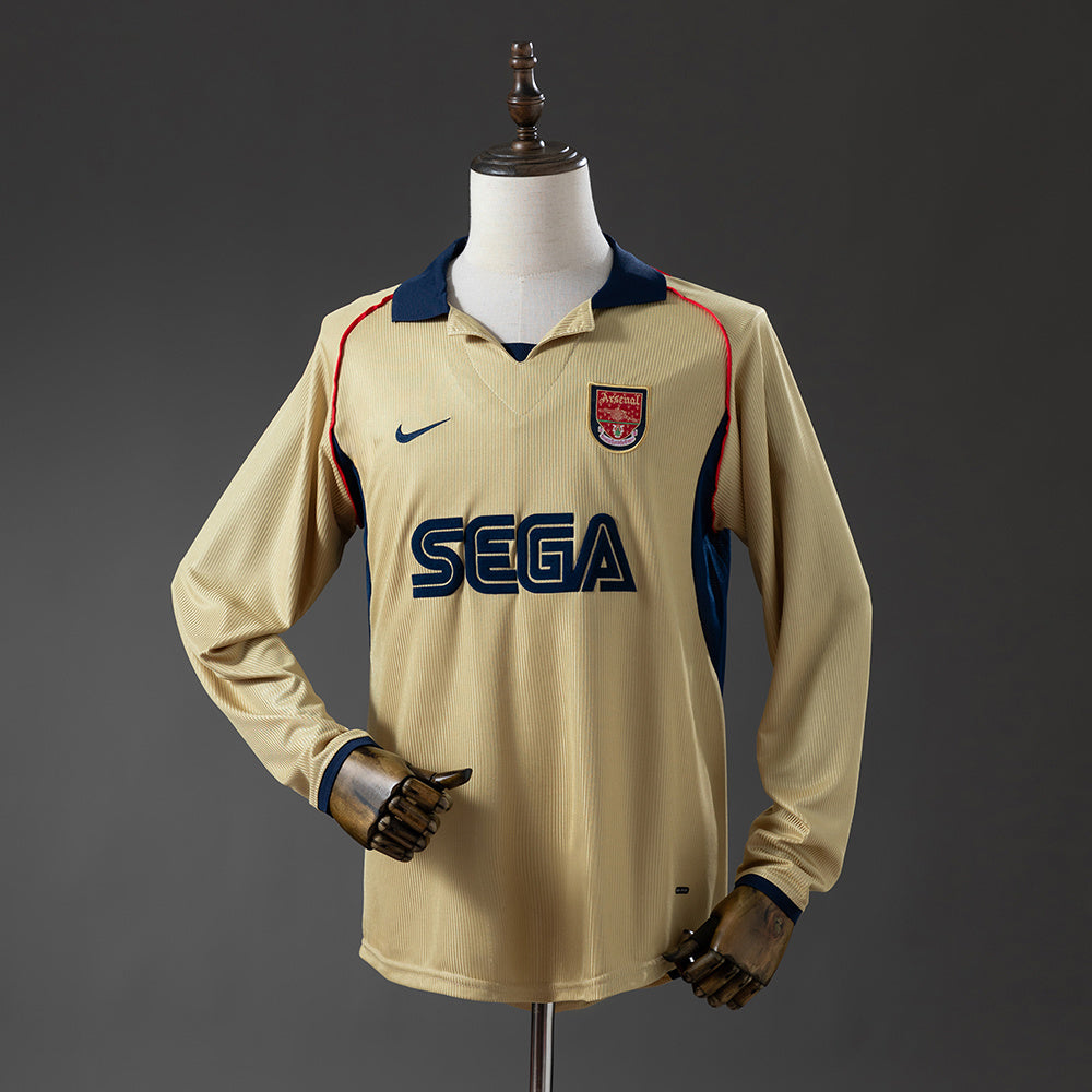 CAMISETA ARSENAL l 01/02 HOMBRE (RETRO) MANGA LARGA