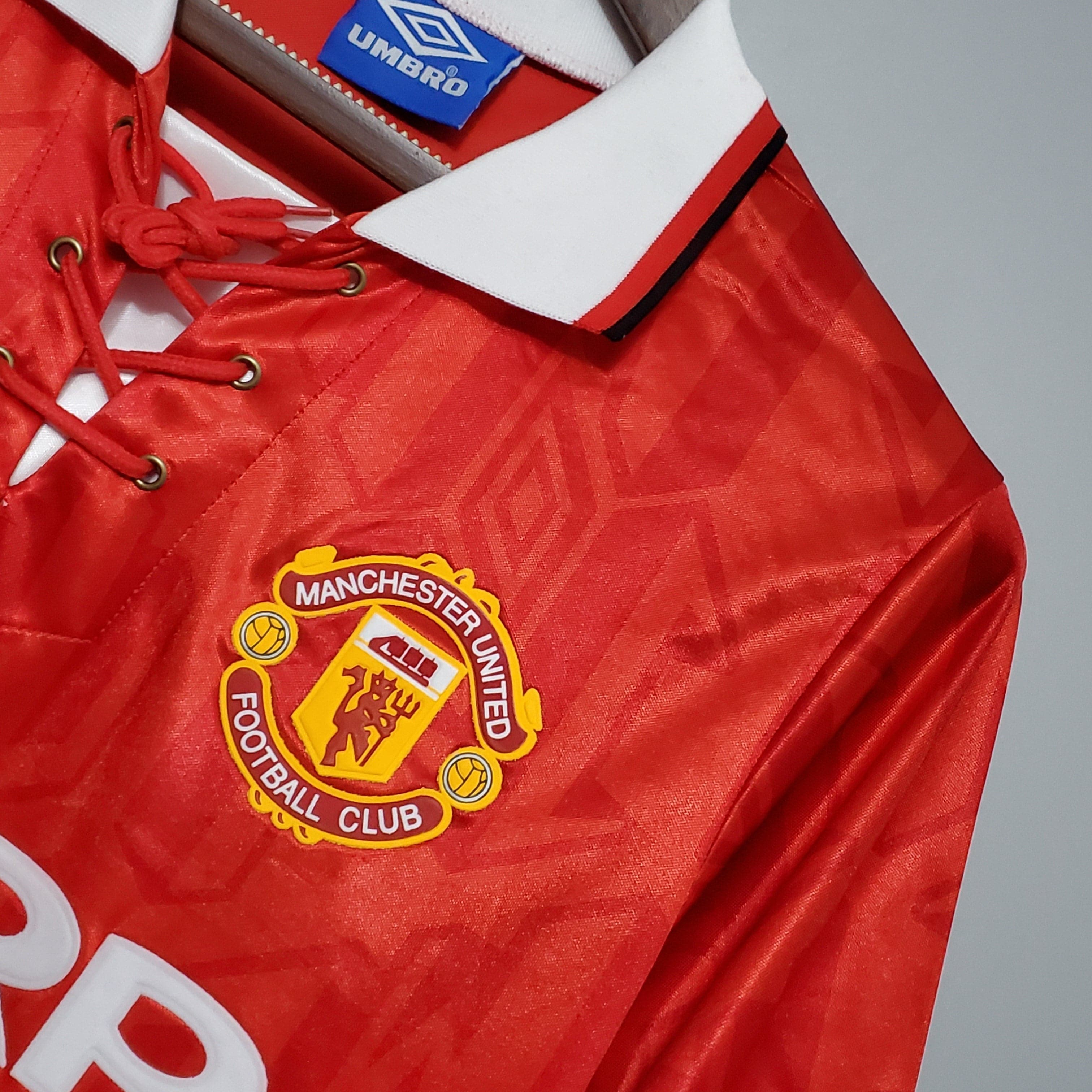 CAMISETA MANCHESTER UNITED I 92/94 HOMBRE (RETRO)