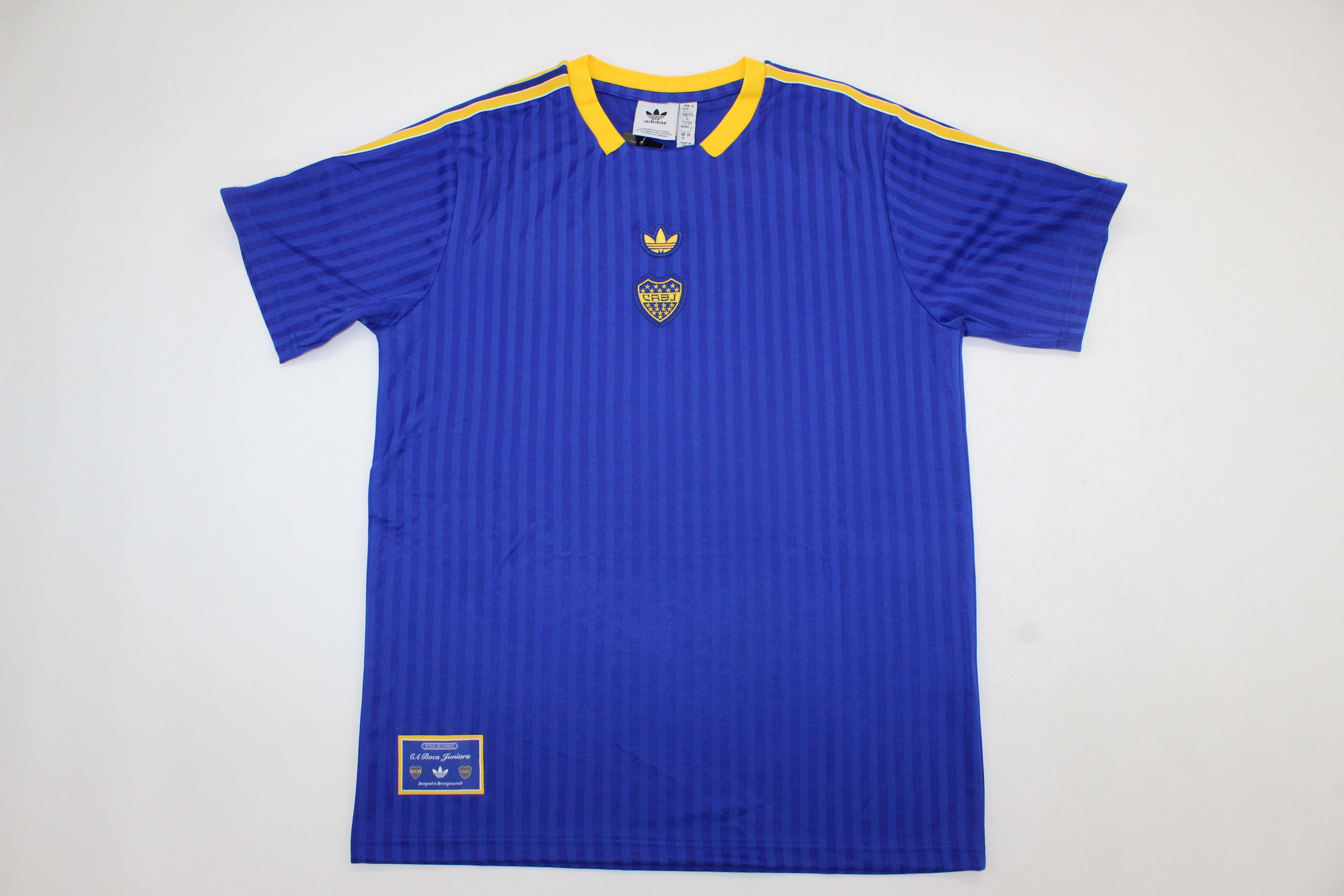 CAMISETA BOCA JUNIORS ICON HOMBRE (VERSIÓN FAN)