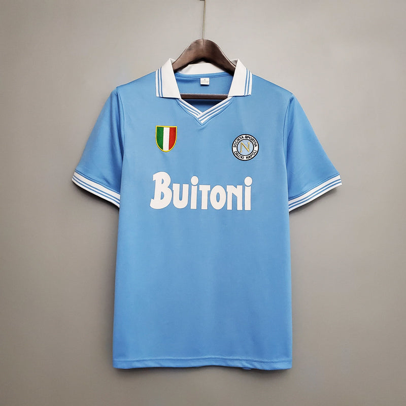 CAMISETA NAPOLI I 86/87 HOMBRE (RETRO)