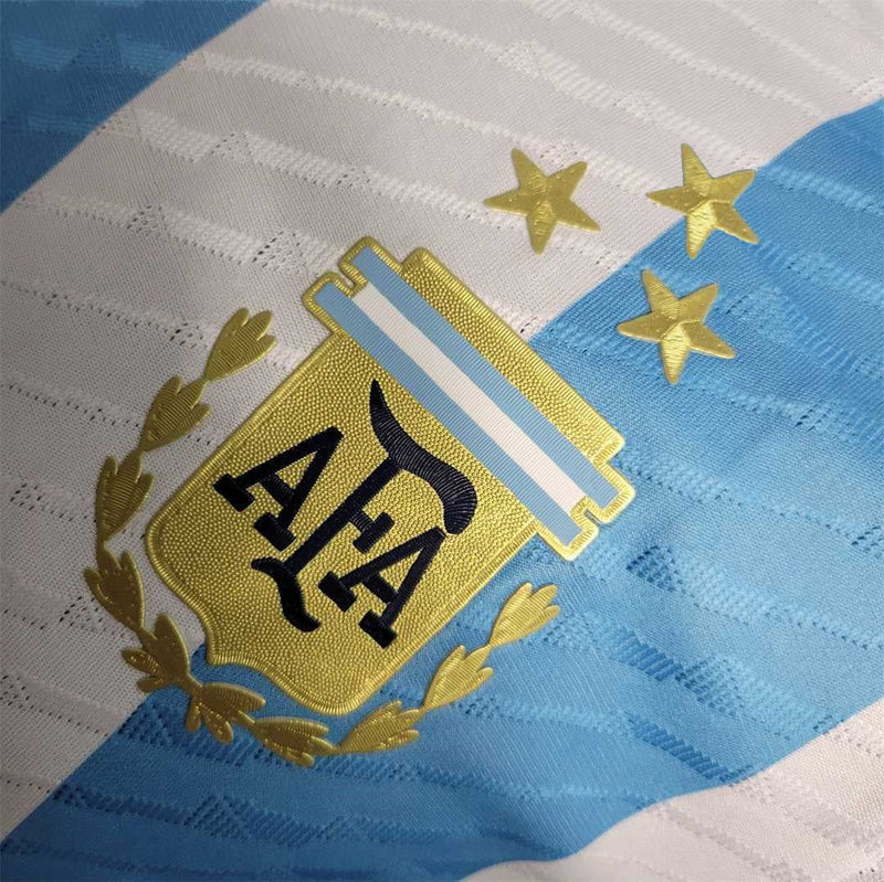 CAMISETA ARGENTINA EDICIÓN CAMPEÓN I 2022 HOMBRE (VERSIÓN JUGADOR)