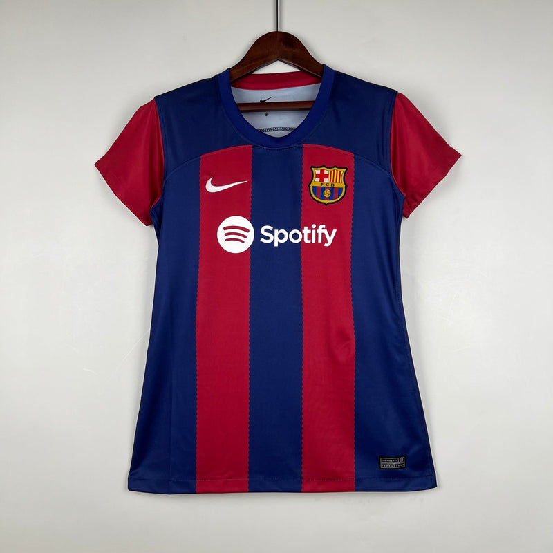 CAMISETA BARCELONA I 23/24 MUJER (VERSIÓN FAN)