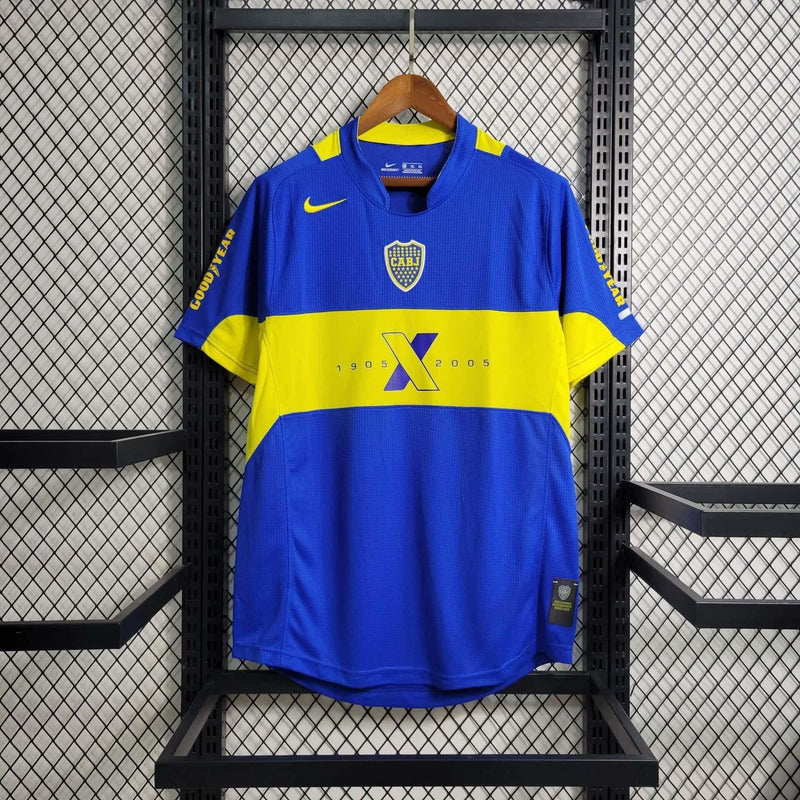 ZonaCamisetas BOCA JUNIORS 2005 HOMBRE (RETRO) La Pelota Mundo BOCA BOCA JUNIORS